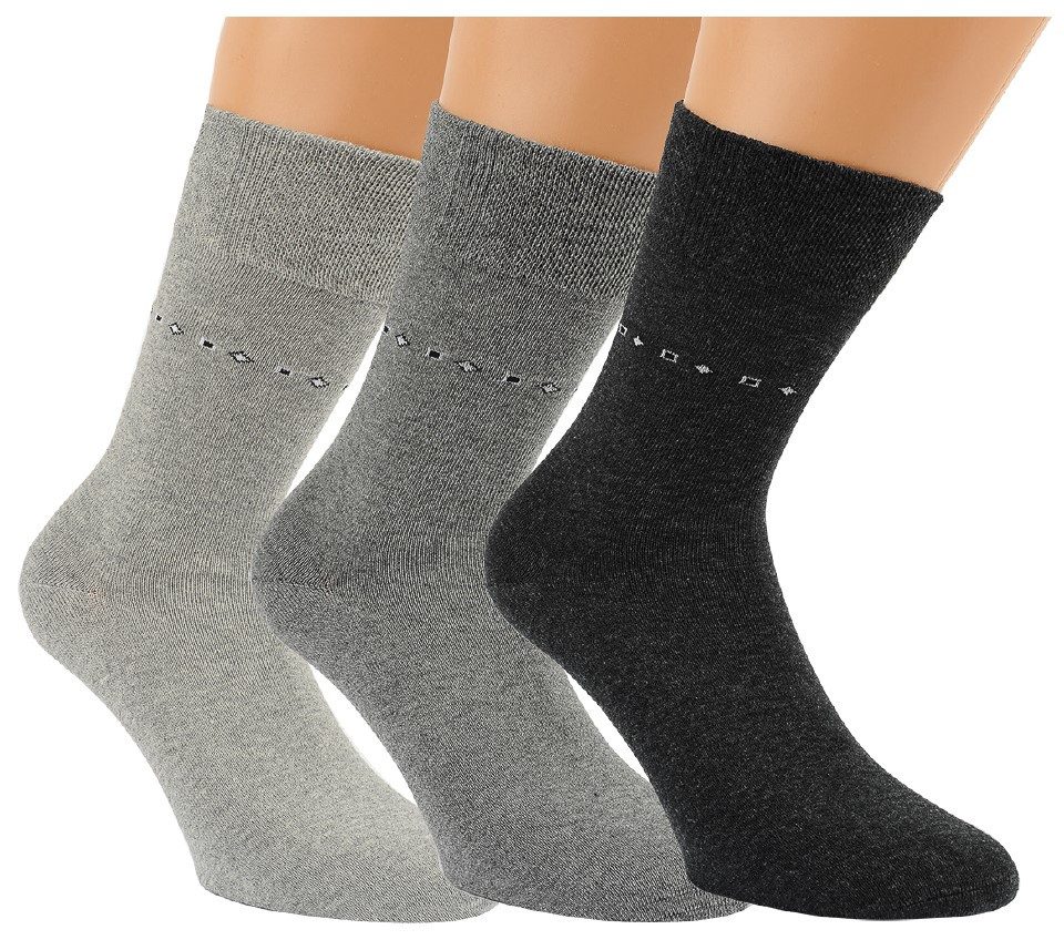 RS Harmony Socken 3 Paar RS. Harmony 32190 Strumpf silbertöne 39-42, 43-46