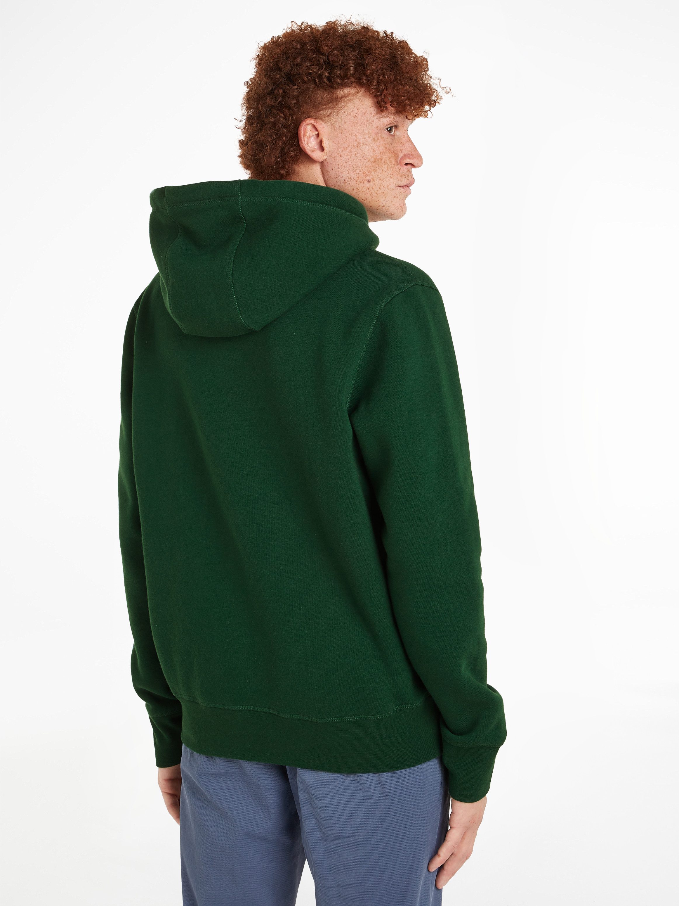 Tommy Hilfiger Kapuzensweatshirt TOMMY LOGO HOODY mit gesticktem TH-Schriftzug auf der Brust