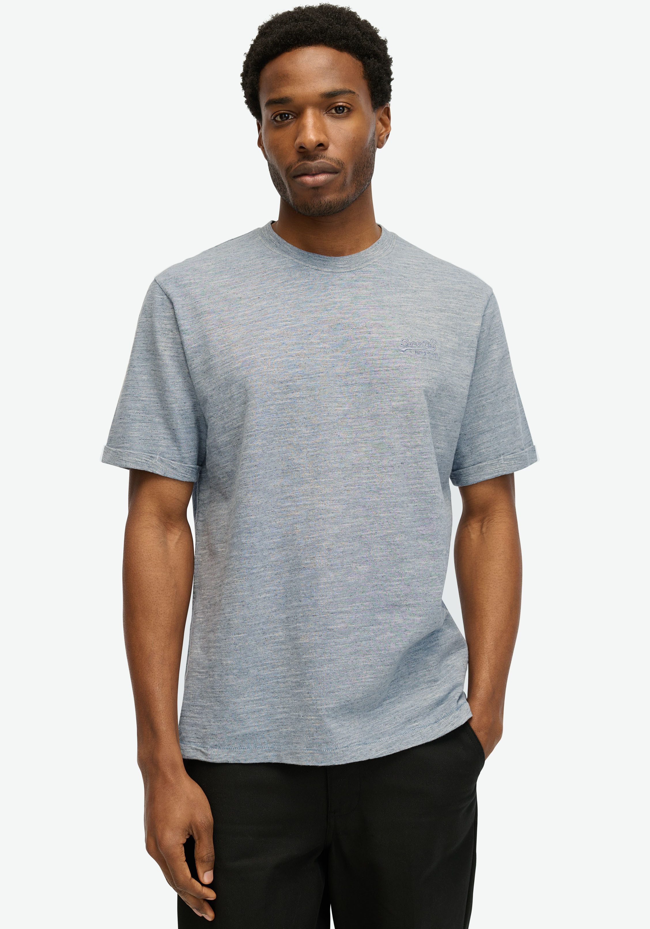Superdry Rundhalsshirt OD SLUB MARL T günstig online kaufen