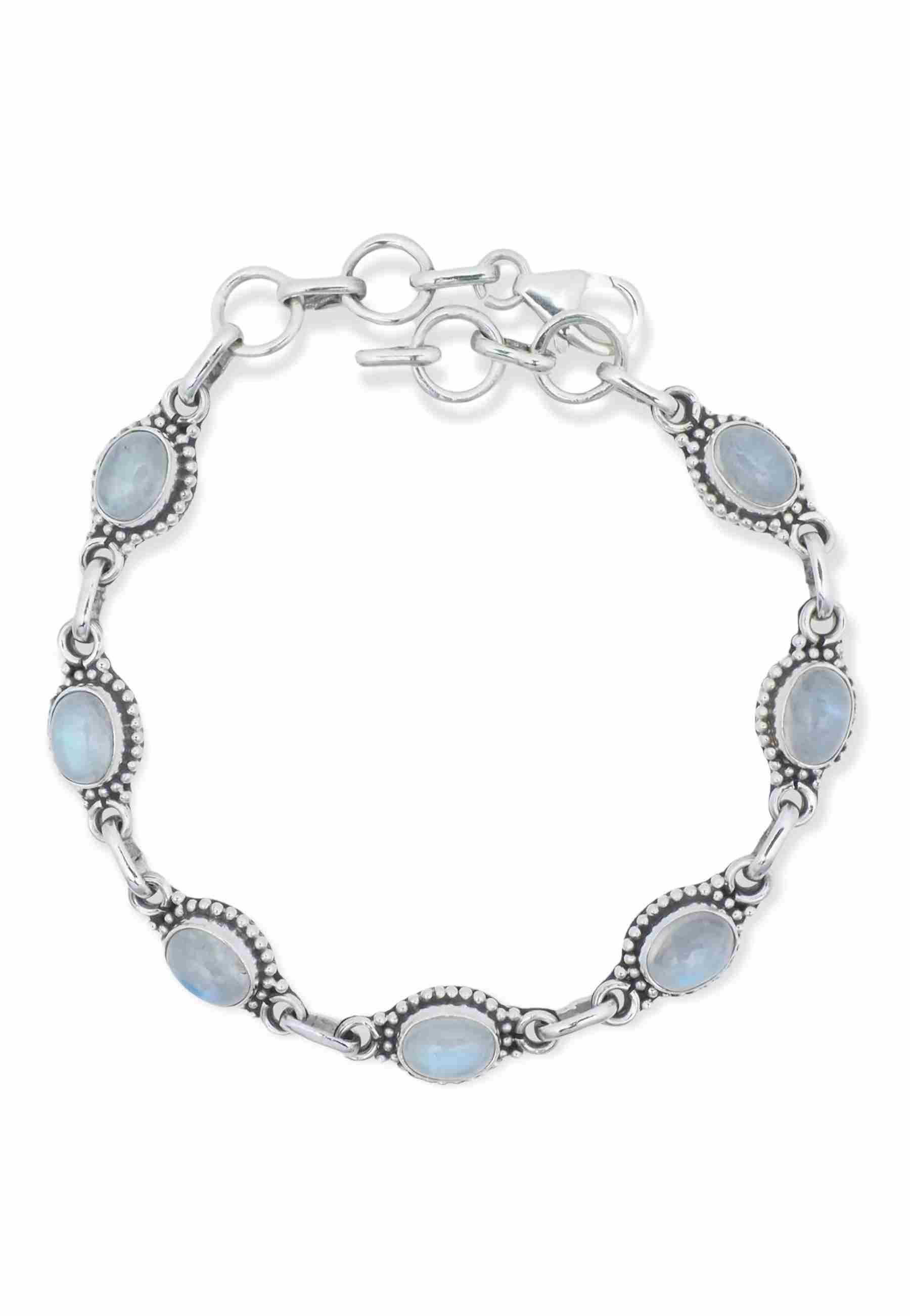 mantraroma Silberarmband PUNTI oval klein aus günstig online kaufen