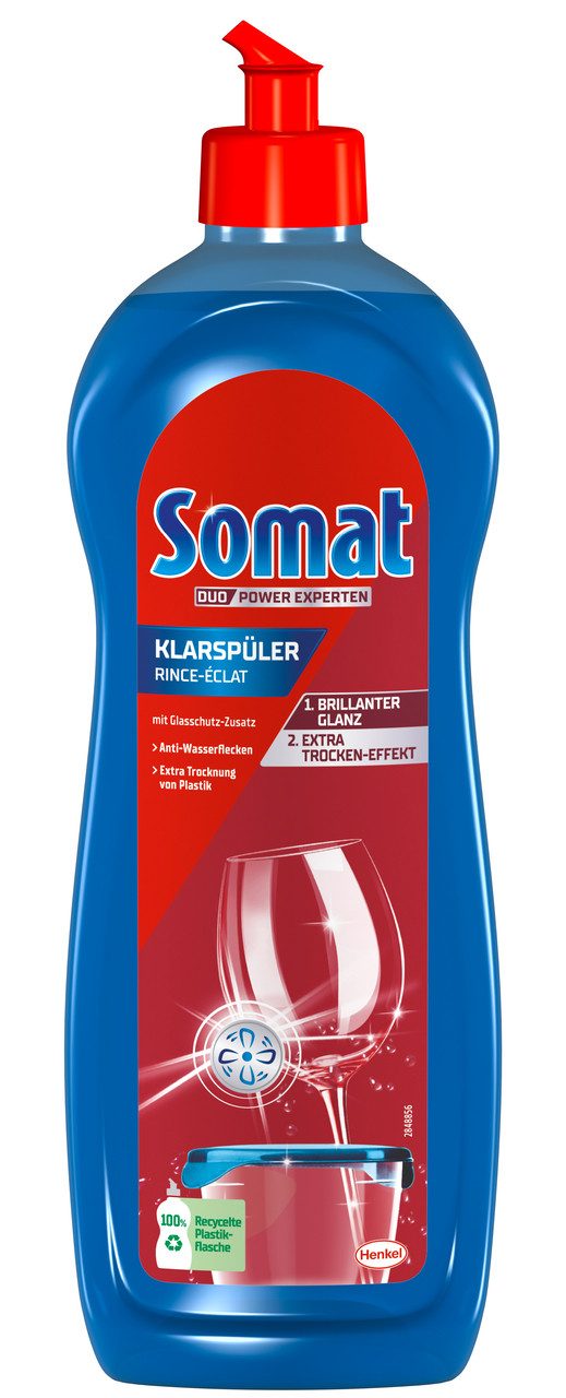 Somat 750 ml Spülmittel-Zusatz für extra Glanz Klarspüler (1-St. - mit Extra Trocken-Effekt)