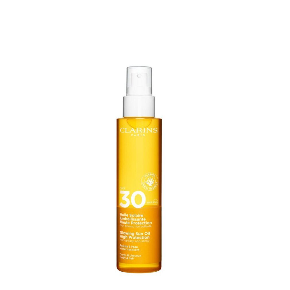 Clarins Körperöl Glowing Sun Oil SPF 30 150 ml