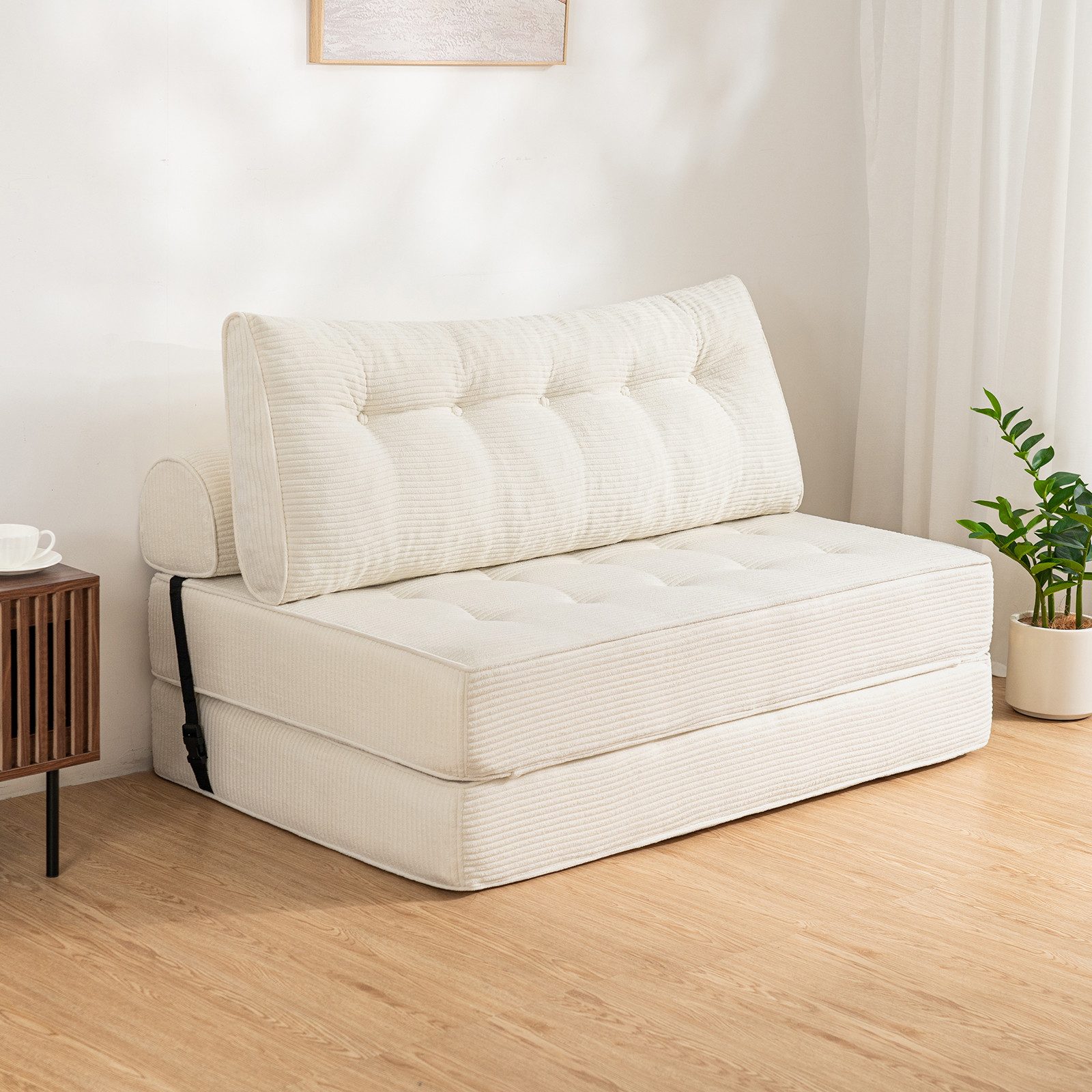 MECO Schlafsofa, Faltbares Sofa-Bett 80×130×40 cm, Vielseitige Relax-Couch günstig online kaufen