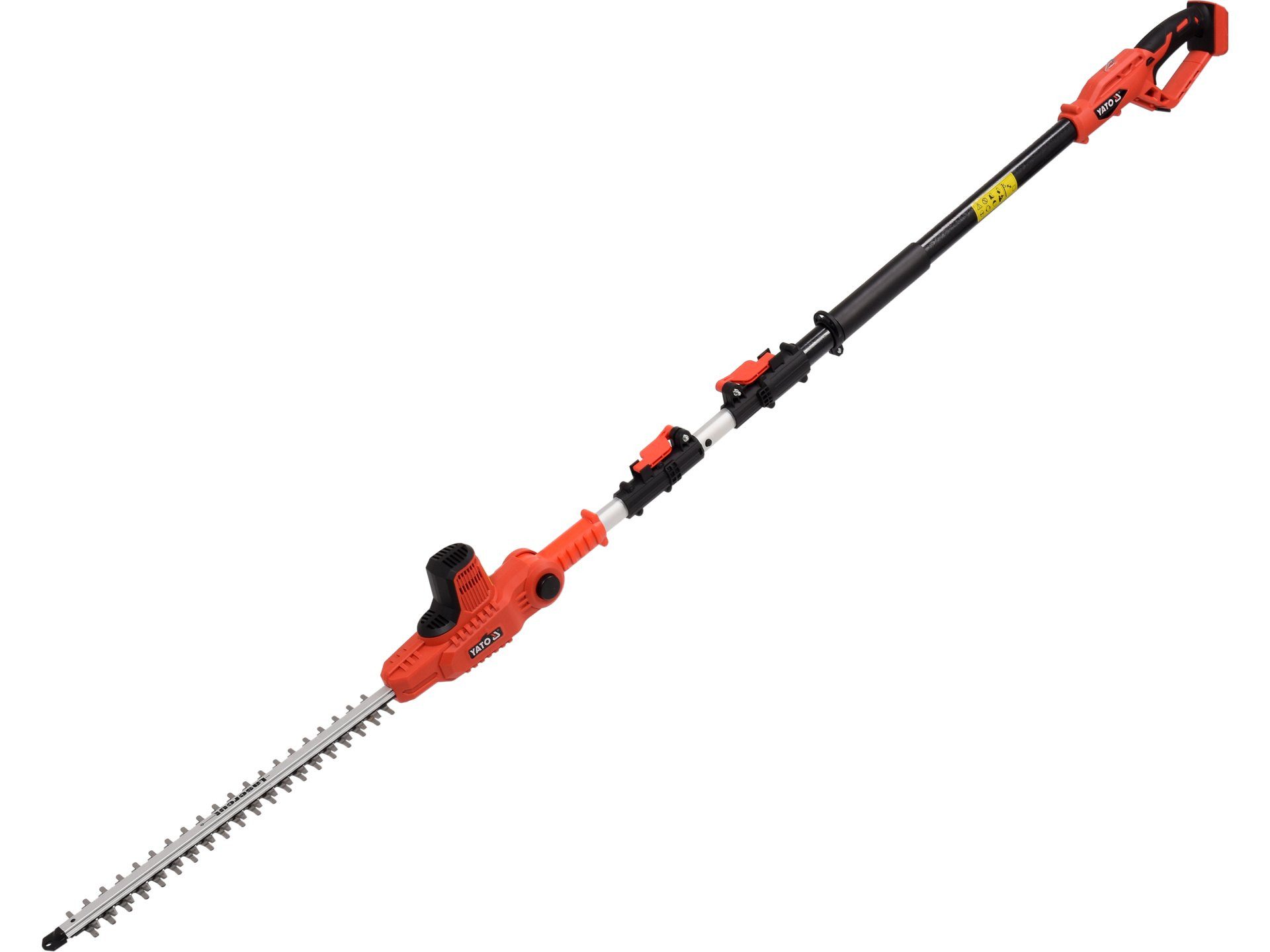 Yato Akku-Heckenschere Akku Teleskop Heckenschere 18V (ohne Akku), (Akku Teleskop Heckenschere 18V (ohne Akku), Akku Teleskop Heckenschere 18V (ohne Akku)