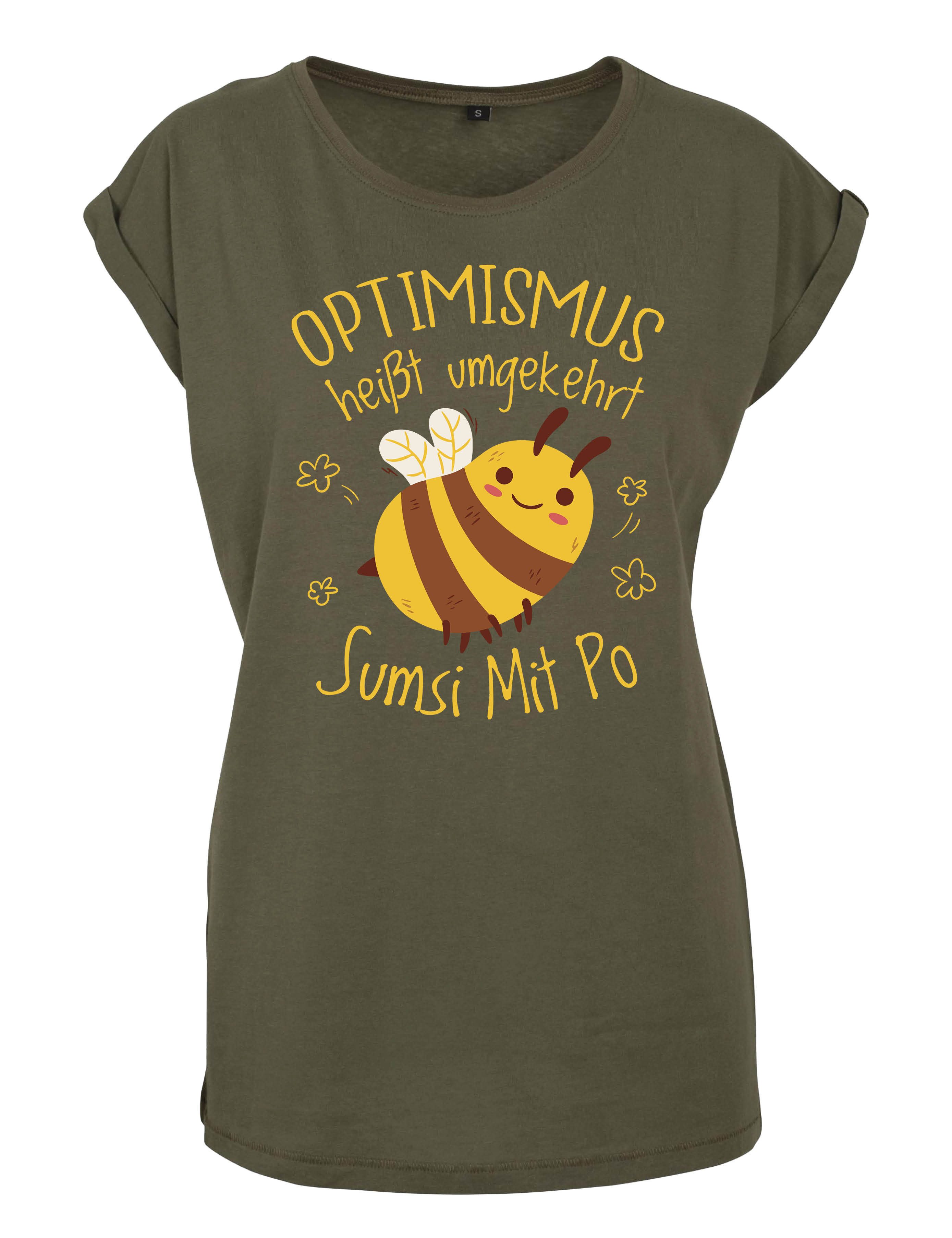 Youth Designz Print-Shirt "Optimismus Sumsi Mit günstig online kaufen