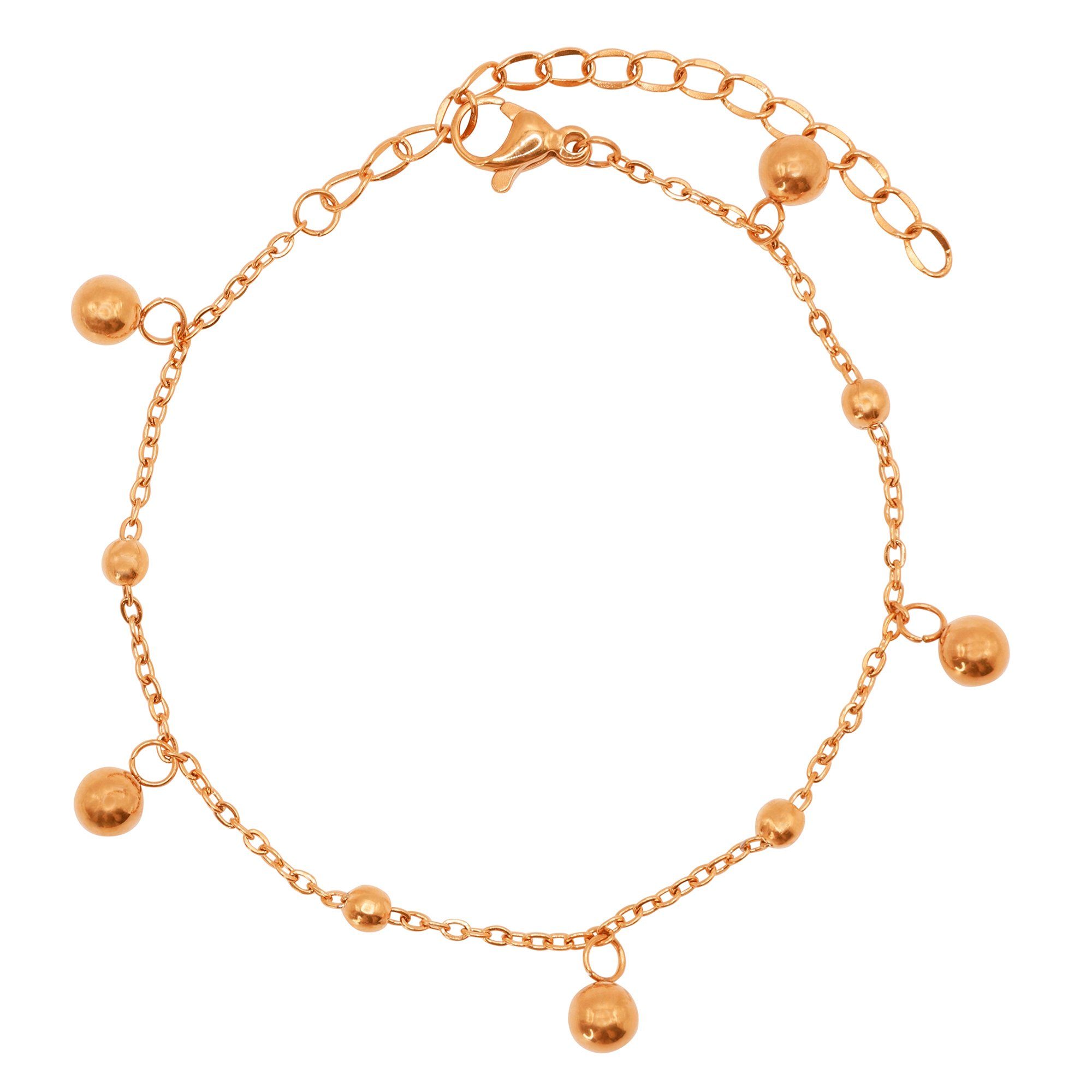 Heideman Armband Emilia Verlängerungskette rose mit Frauen inkl. goldfarben (Armband, für Armkette Geschenkverpackung)