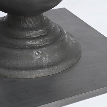 baario Tischgestell Tischbein BOULE Metall Design, Tischfuß Tischsäule Eisen geschmiedet