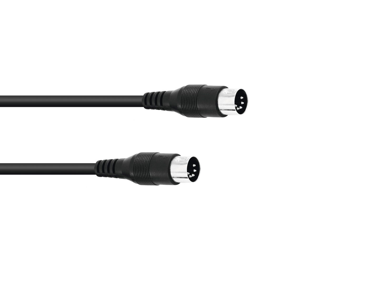 Omnitronic OMNITRONIC DIN Kabel 5pol MIDI 1,2m Audio-Kabel