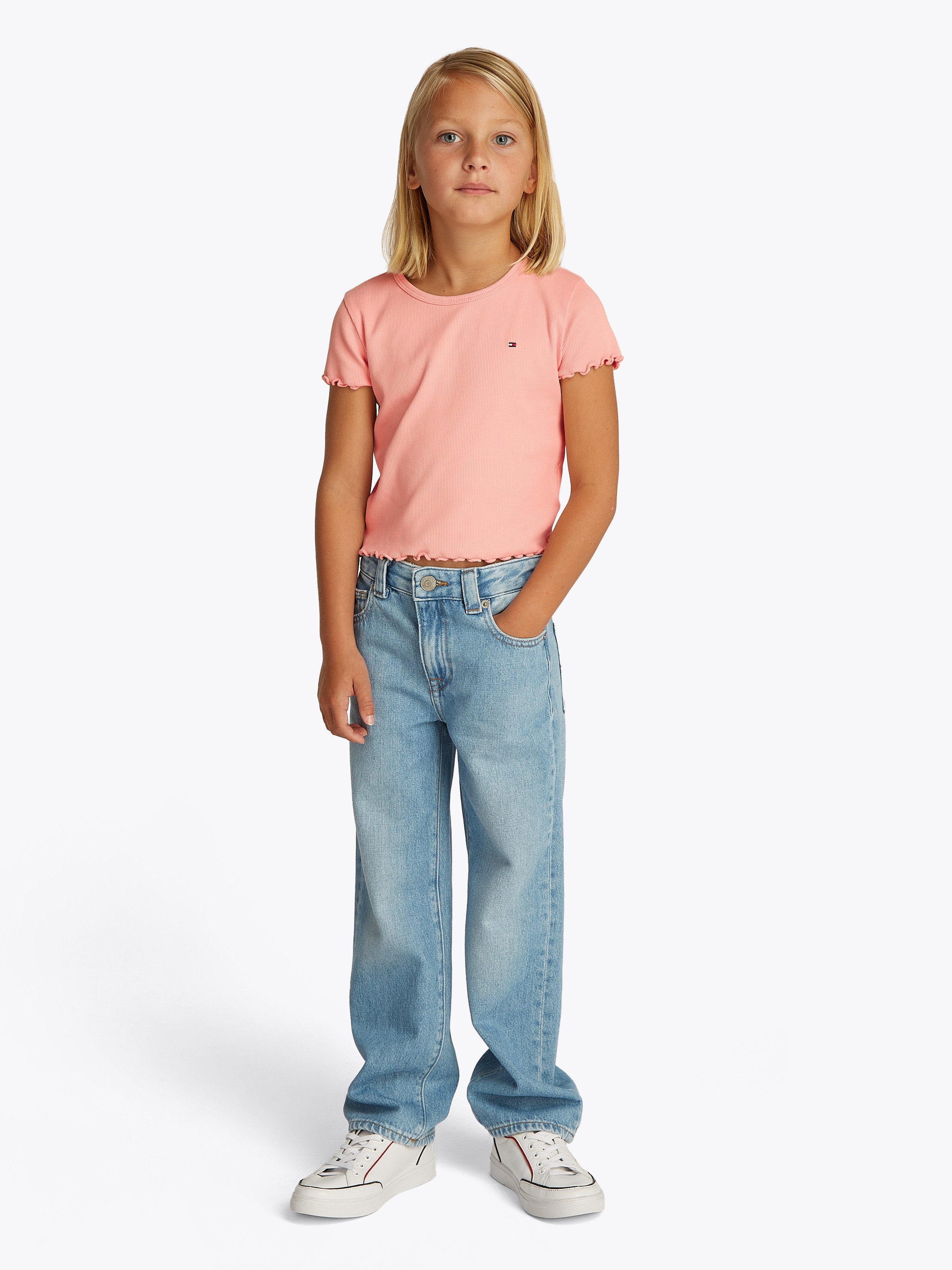Tommy Hilfiger T-Shirt ESSENTIAL RIB TOP günstig online kaufen