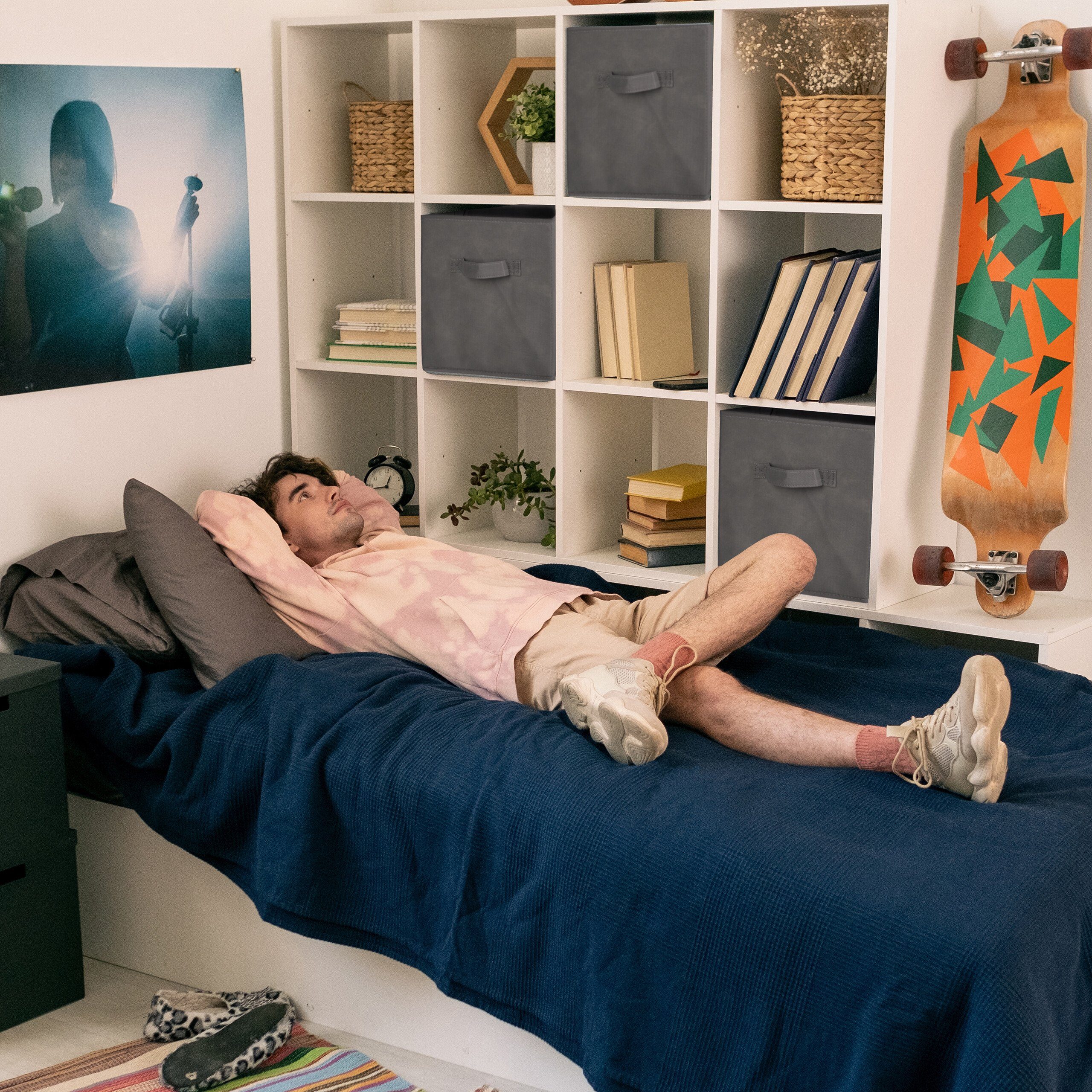 relaxdays Aufbewahrungsbox im 6er Set