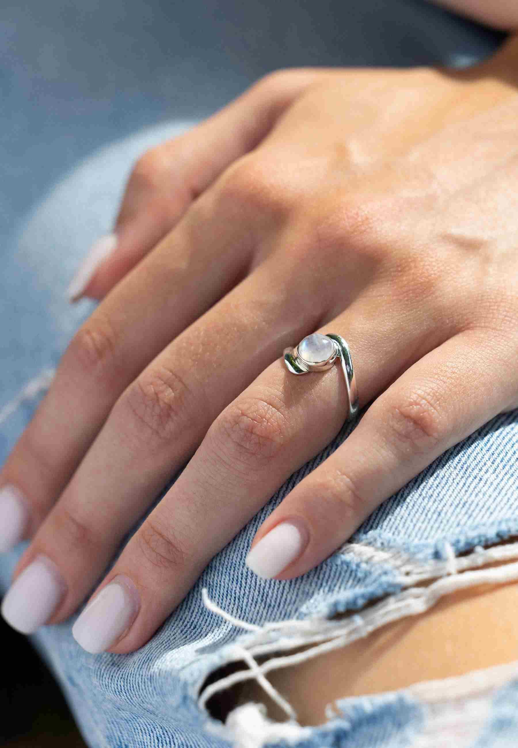 mantraroma Silberring SAMAYA aus 925 Silber günstig online kaufen