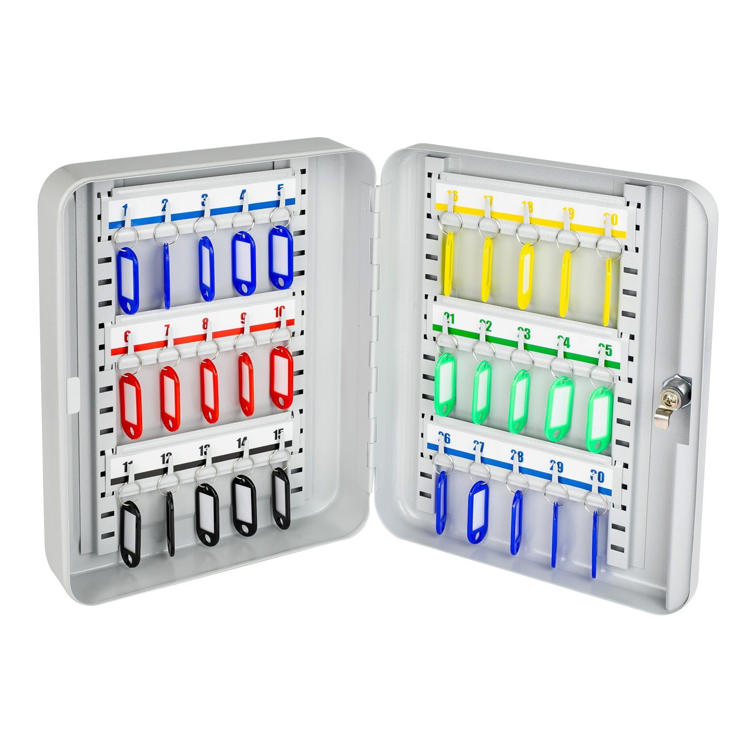 HMF Schlüsselkasten Schlüsselkasten abschließbar Schlüsselschrank (inkl. günstig online kaufen
