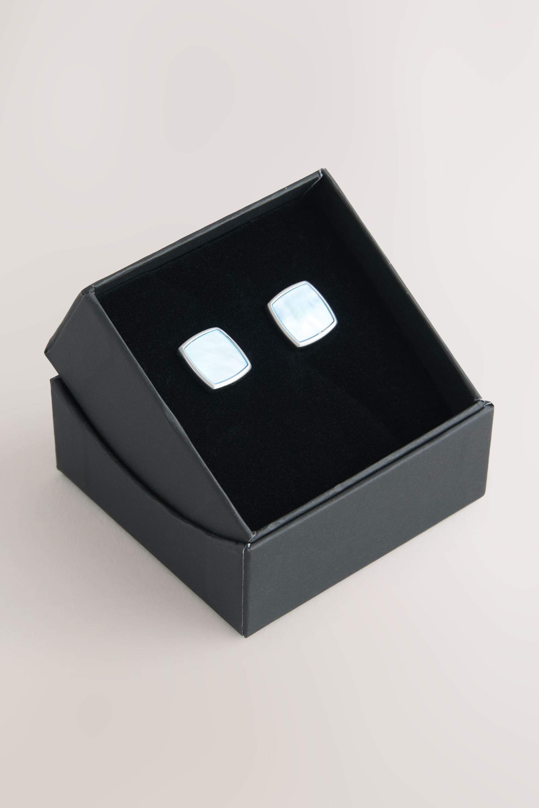 Next Manschettenknöpfe Manschettenknöpfe aus echten Muscheln (1-Paar)