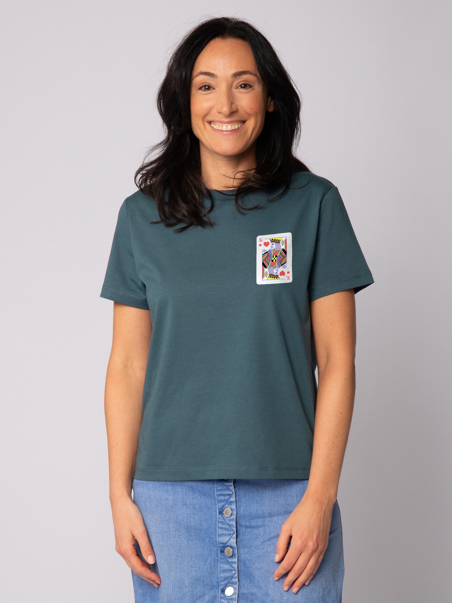 wat? Apparel T-Shirt König der Herzen