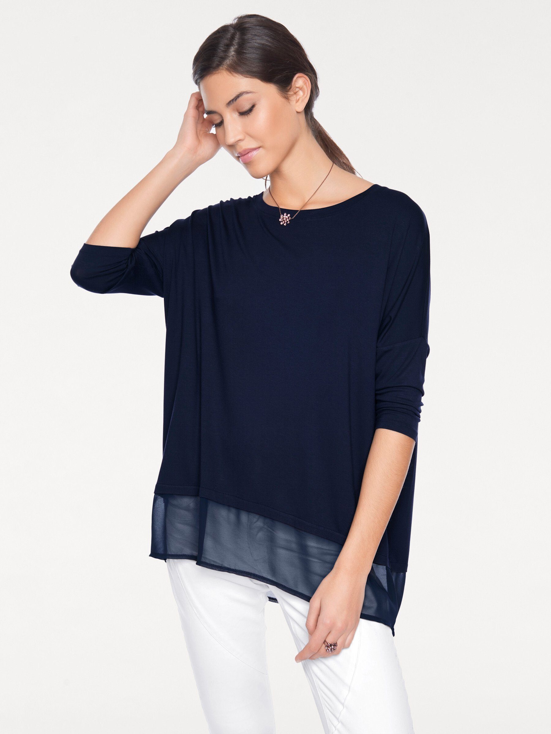 heine T-Shirt Oversized Shirt Langarm günstig online kaufen