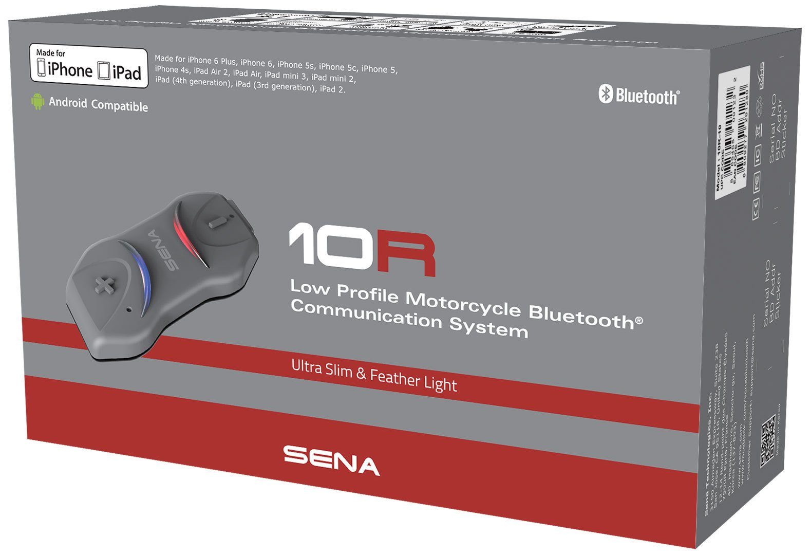 Sena 10R Bluetooth Общениеssystem Doppelset Headset (Bluetooth)