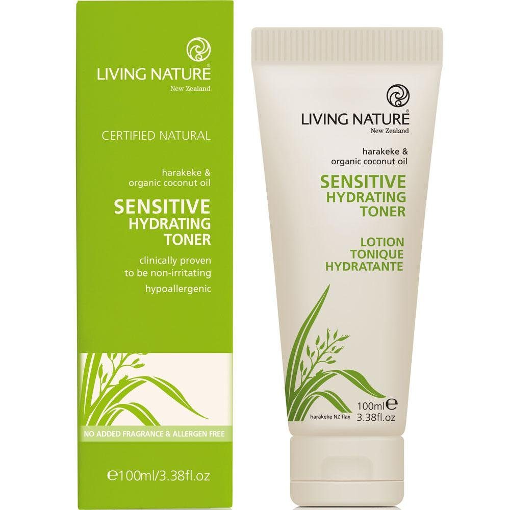 Living Nature Hautpflegegel Sensitives, 100 ml