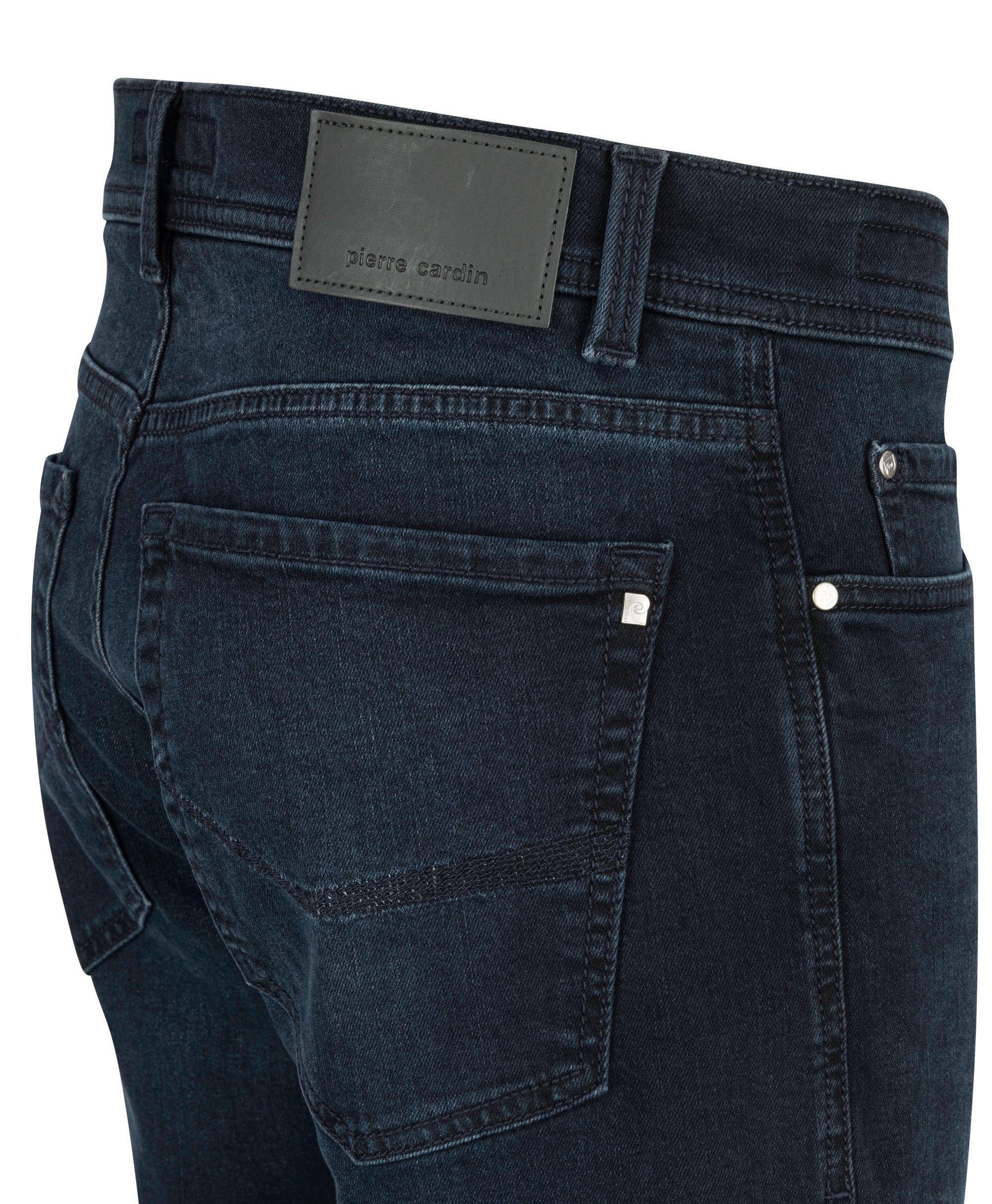 Pierre Cardin 5-Pocket-Jeans PIERRE CARDIN LYON BERMUDA blue/black buffies 34520 8140.6803 - FUTURE – Bild 3 von 3