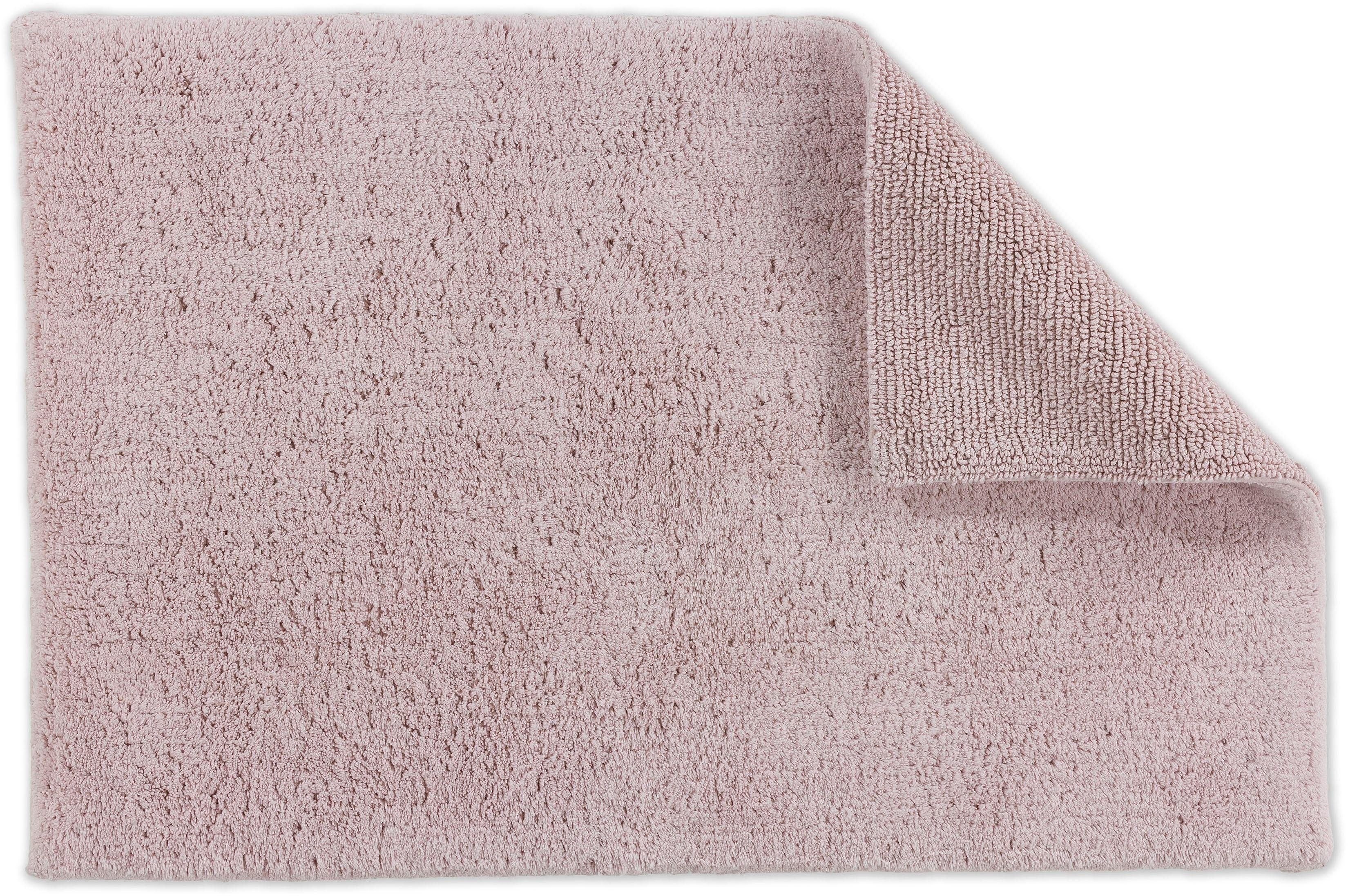 SCHÖNER WOHNEN-Kollektion Badematte Bahamas Uni, Höhe 30 mm, fußbodenheizungsgeeignet, Baumwolle, rechteckig, beidseitig verwendbar