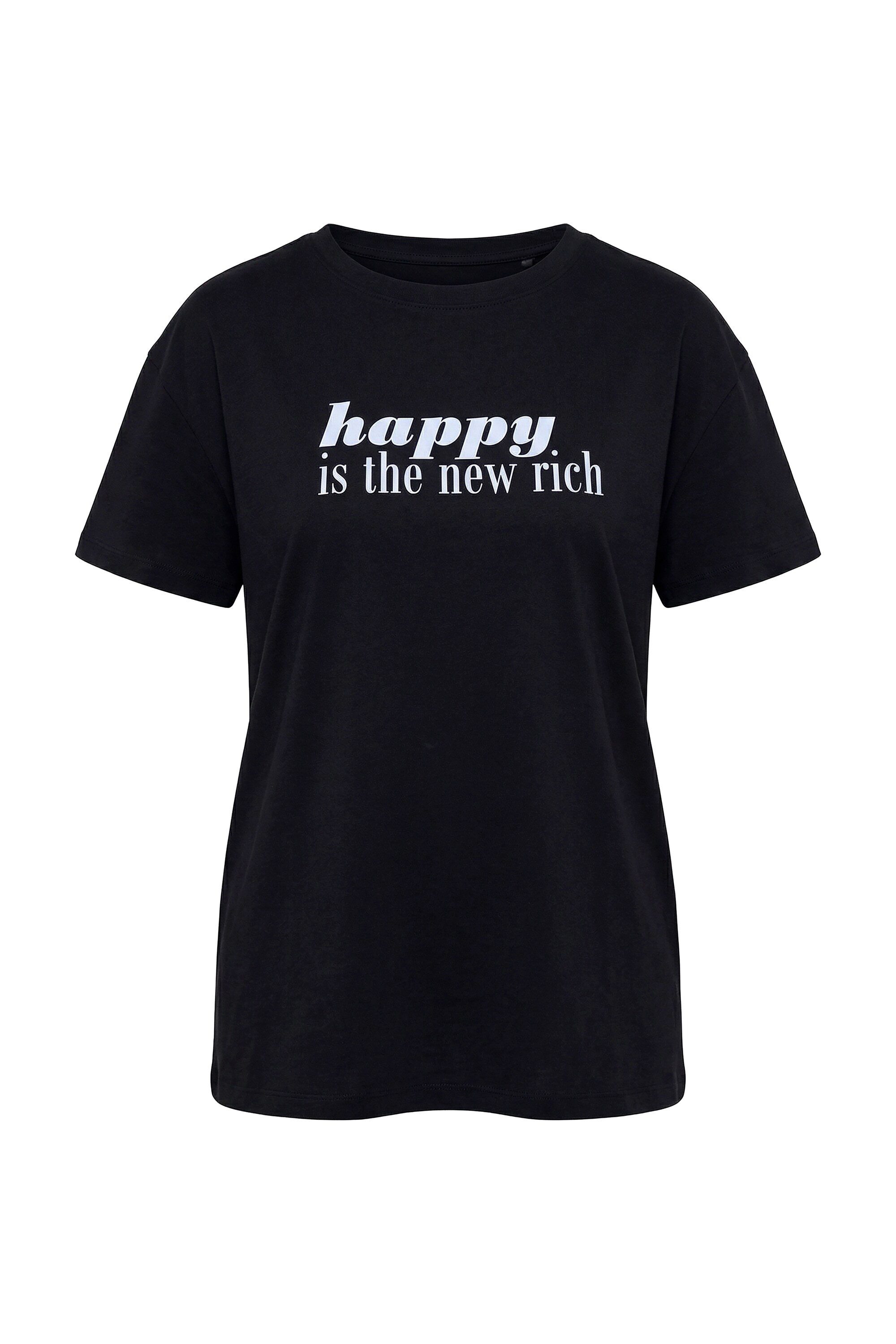 Angel of Style T-Shirt T-Shirt oversized Schriftzug Halbarm günstig online kaufen
