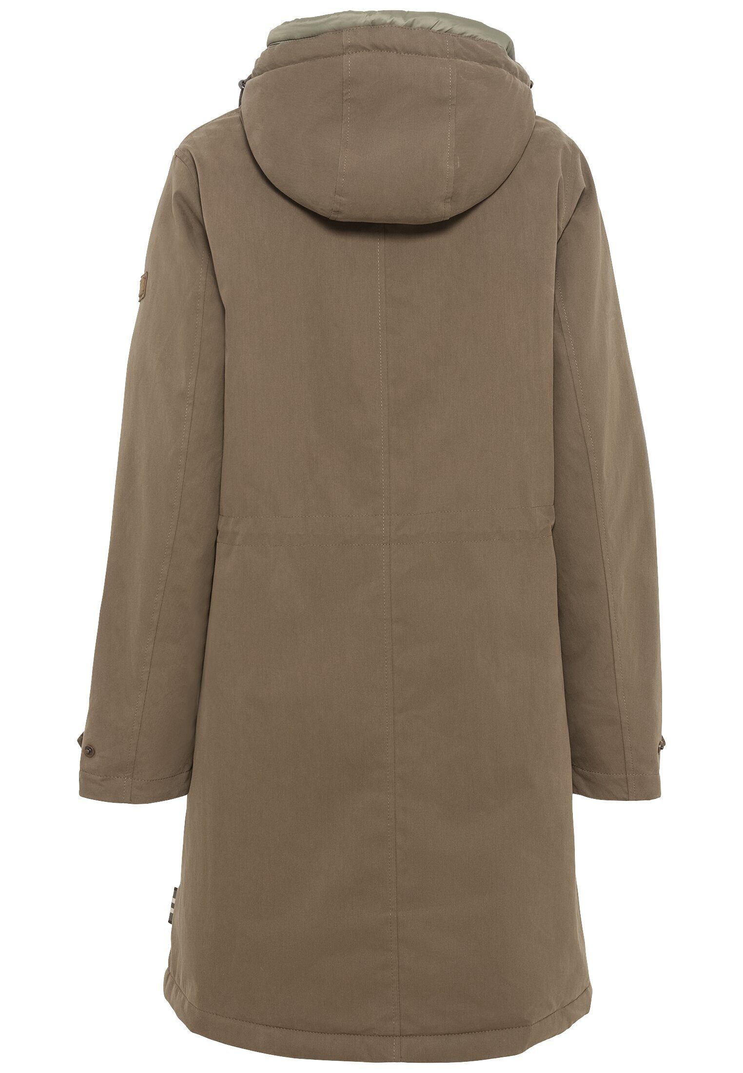 camel active Funktionsmantel Funktionsmantel aus recyceltem Baumwollmix günstig online kaufen