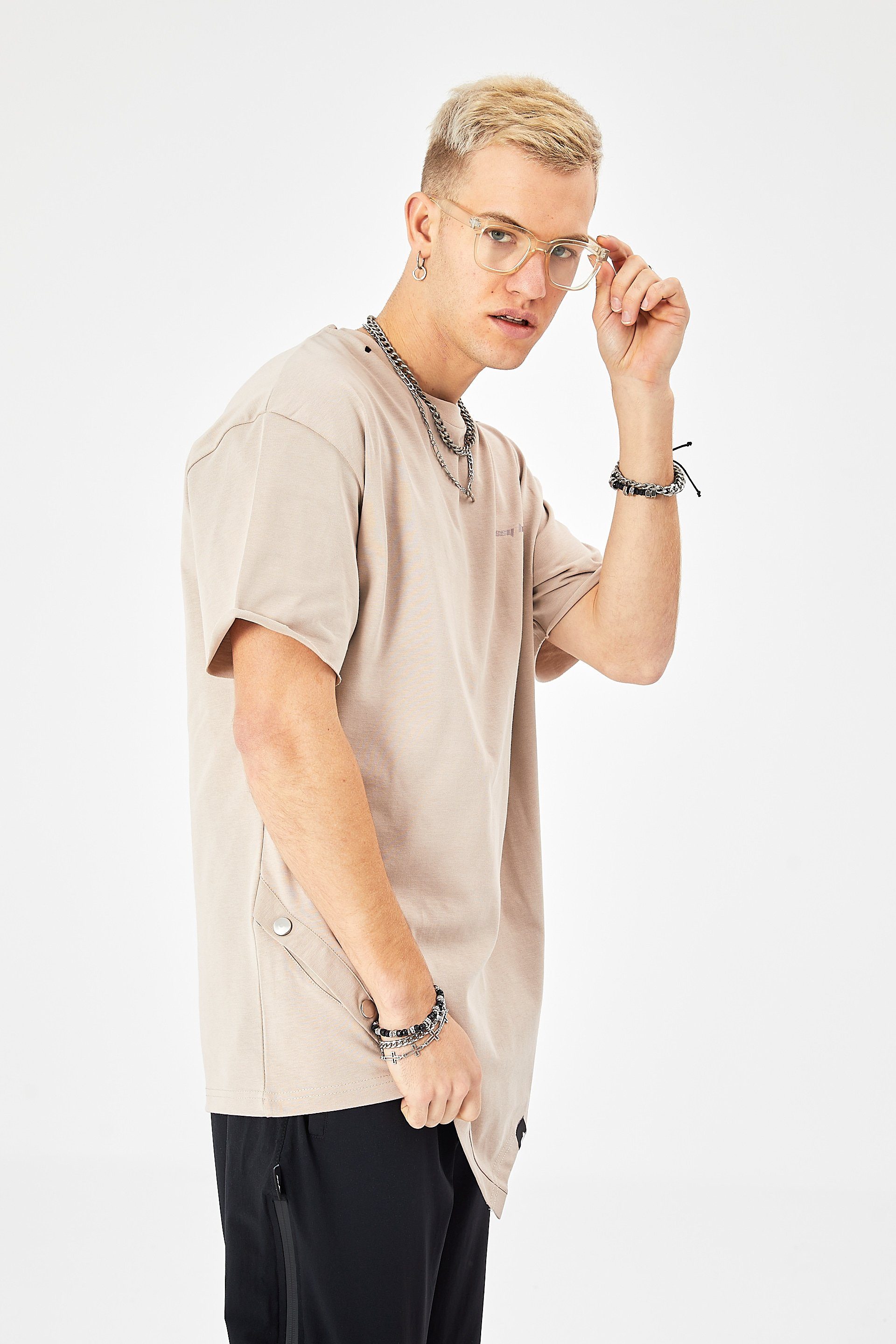 OSSY HOMER T-Shirt T-Shirt Oversize Fit mit 320gsm Baumwolle