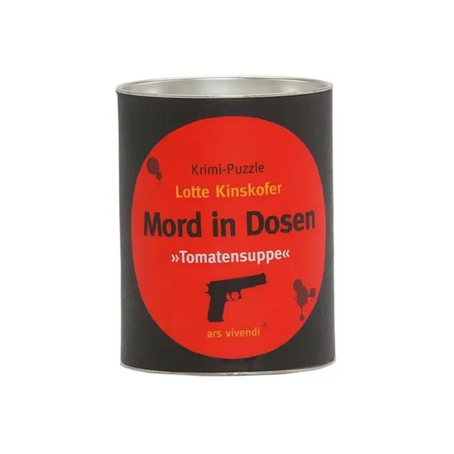 ars vivendi Puzzle Mord in Dosen, "Tomatensuppe" (Puzzle), 99 Puzzleteile