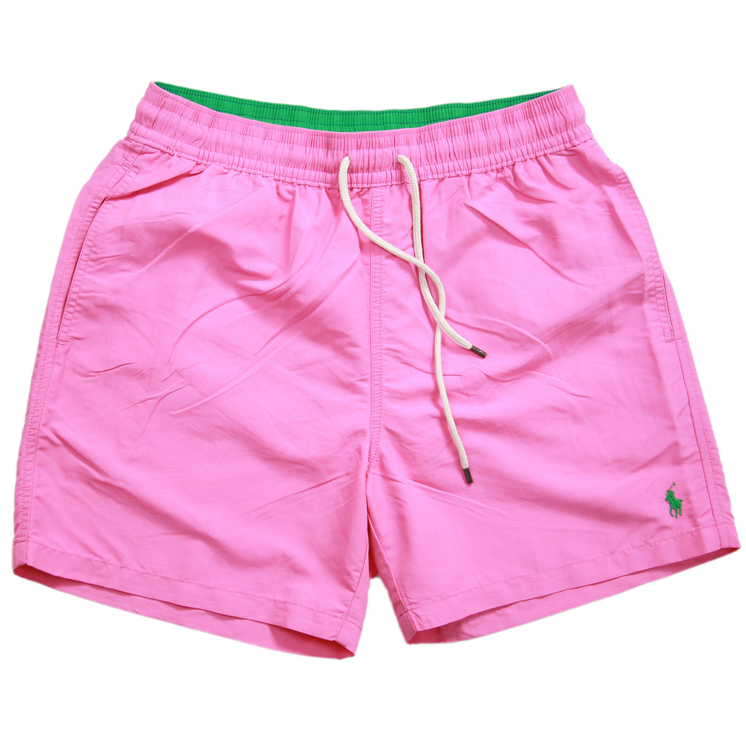 Polo Ralph Lauren Badeshorts Traveler Short (1-St) Badehose Swim Shorts Pink (017)