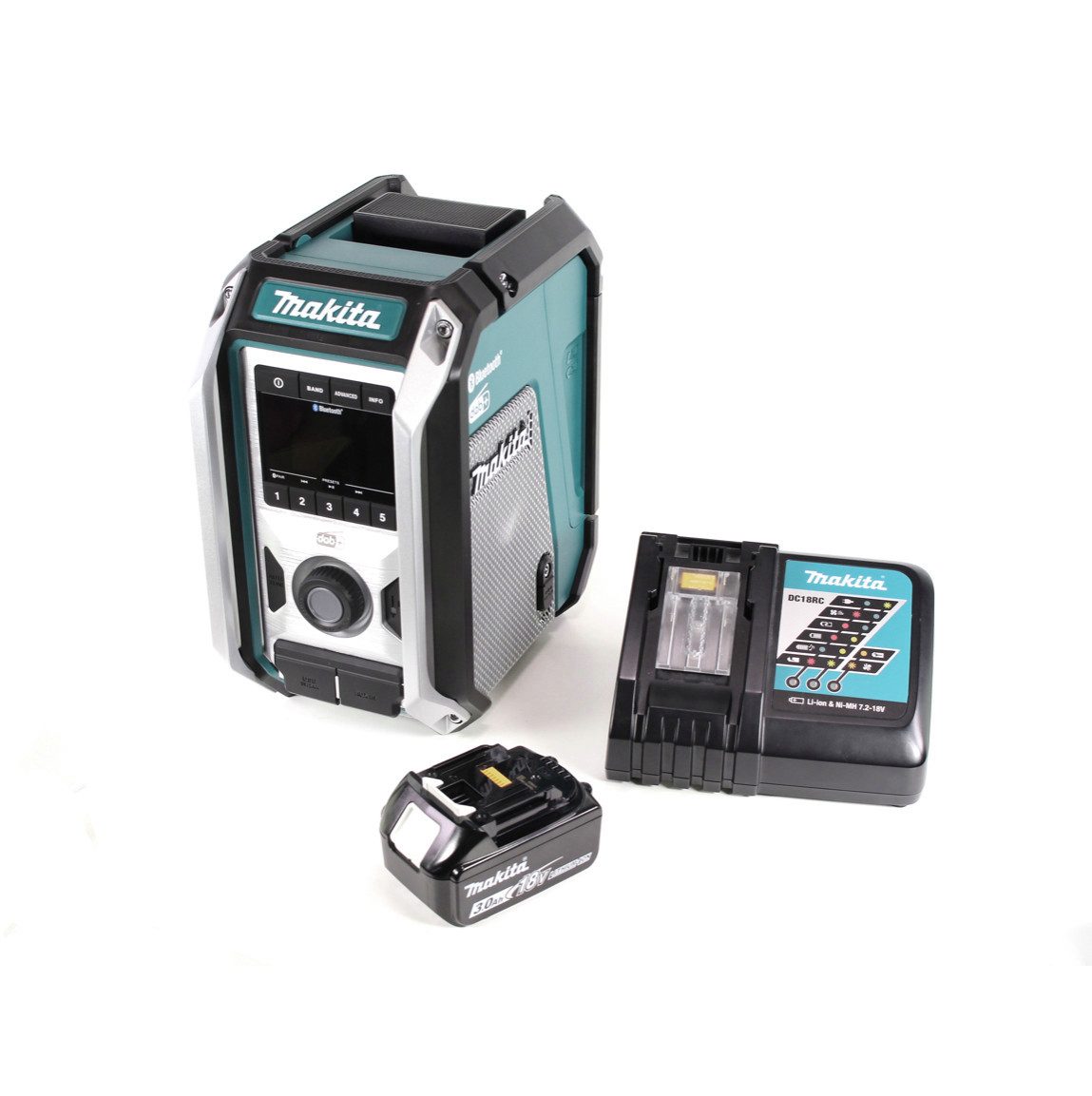 Makita DMR 115 RF1 Akku Baustellenradio 12V Baustellenradio
