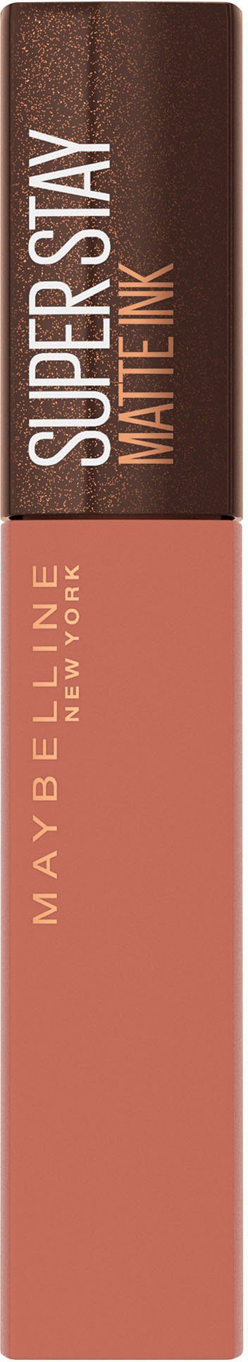 MAYBELLINE NEW YORK Lippenstift SUPER STAY MATTE INK LIPPENSTIFT, mattes Finish und hält bis zu 16 Stunden