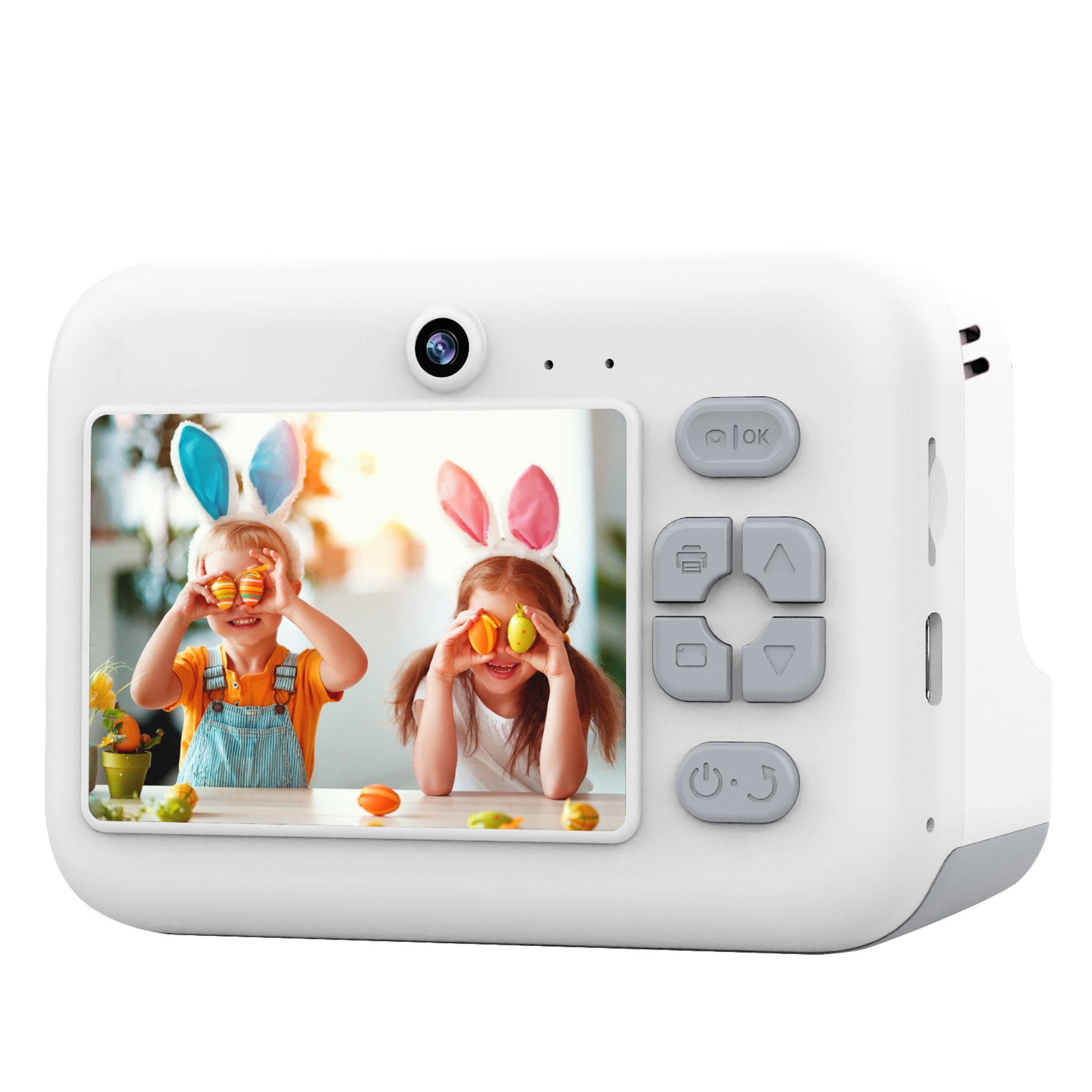Blossom Digitalkamera Kinder Kamera 1080P 2,4" Display Kinder ab 3 Jahre Kinderkamera (48 MP, inkl. Front- & Rückkamera, Bluetooth-Druck, 1080P Video,MP3, Spiel – Bild 5 von 5