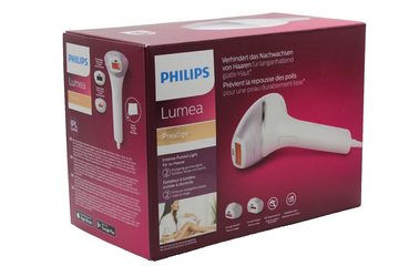Philips IPL-Haarentferner Lumea Prestige BRI944/00 8000 Series, 450.000 Lichtimpulse, Hauttonsensor, 2 Aufsätze (Gesicht + Körper)