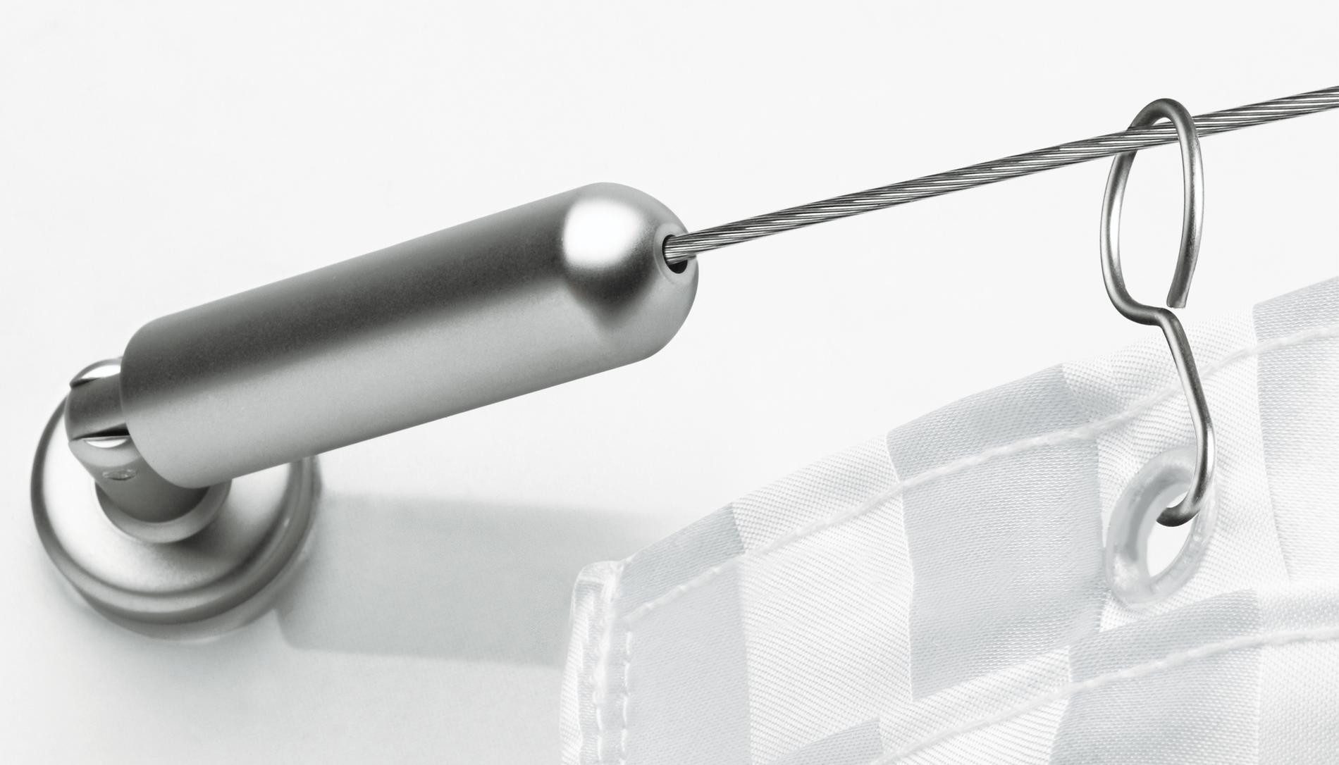 Ridder Duschvorhangringe Traun chrom