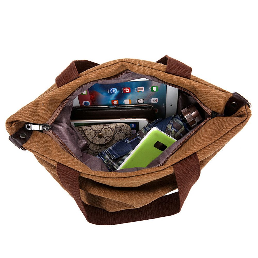 Coonoor Schultertasche Handtasche Damen,Canvas Umhängetasche,Hobo Crossover günstig online kaufen