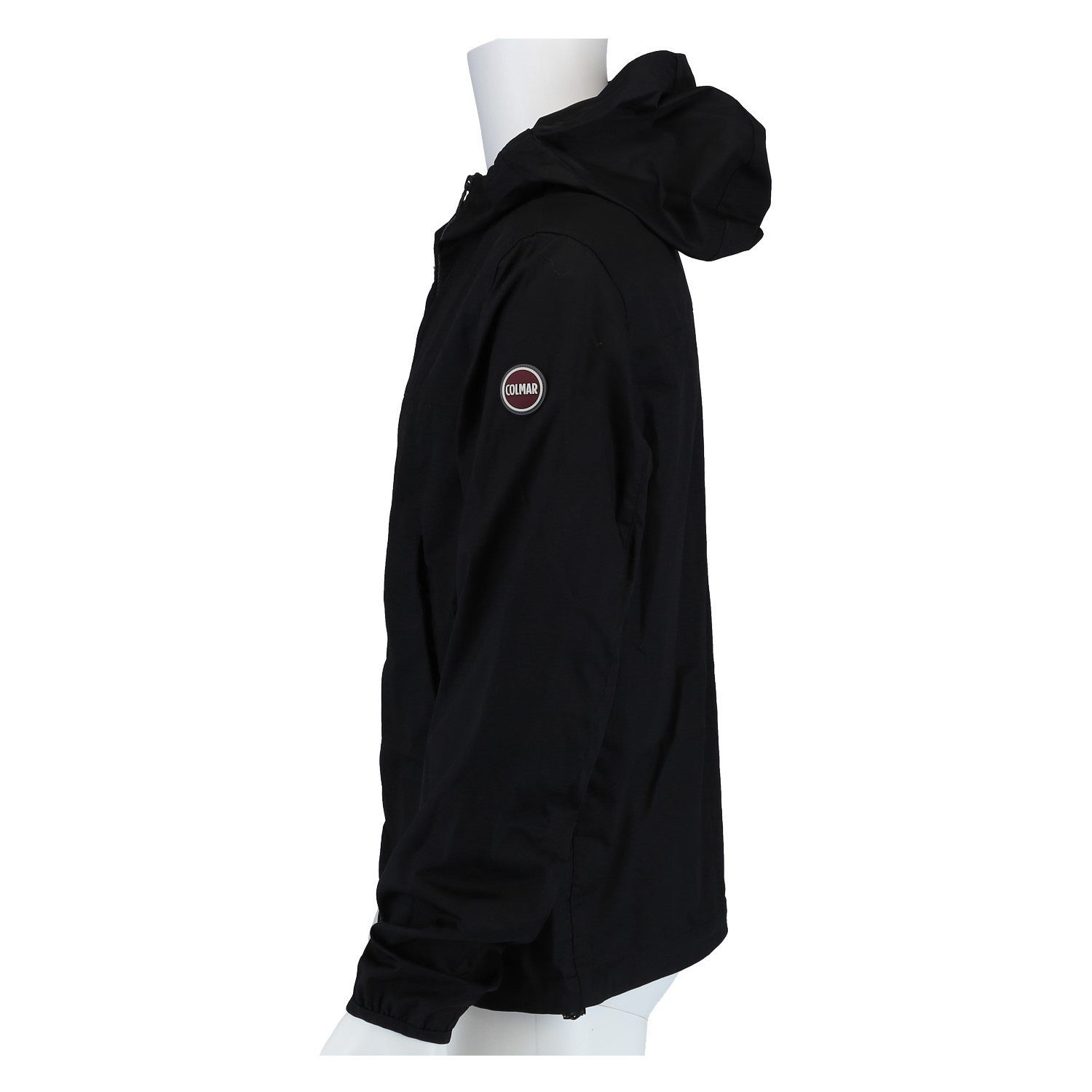 Colmar Allwetterjacke Übergangansjacke Fibers (aus Baumwolle, mit Kapuze) schwarz Herren