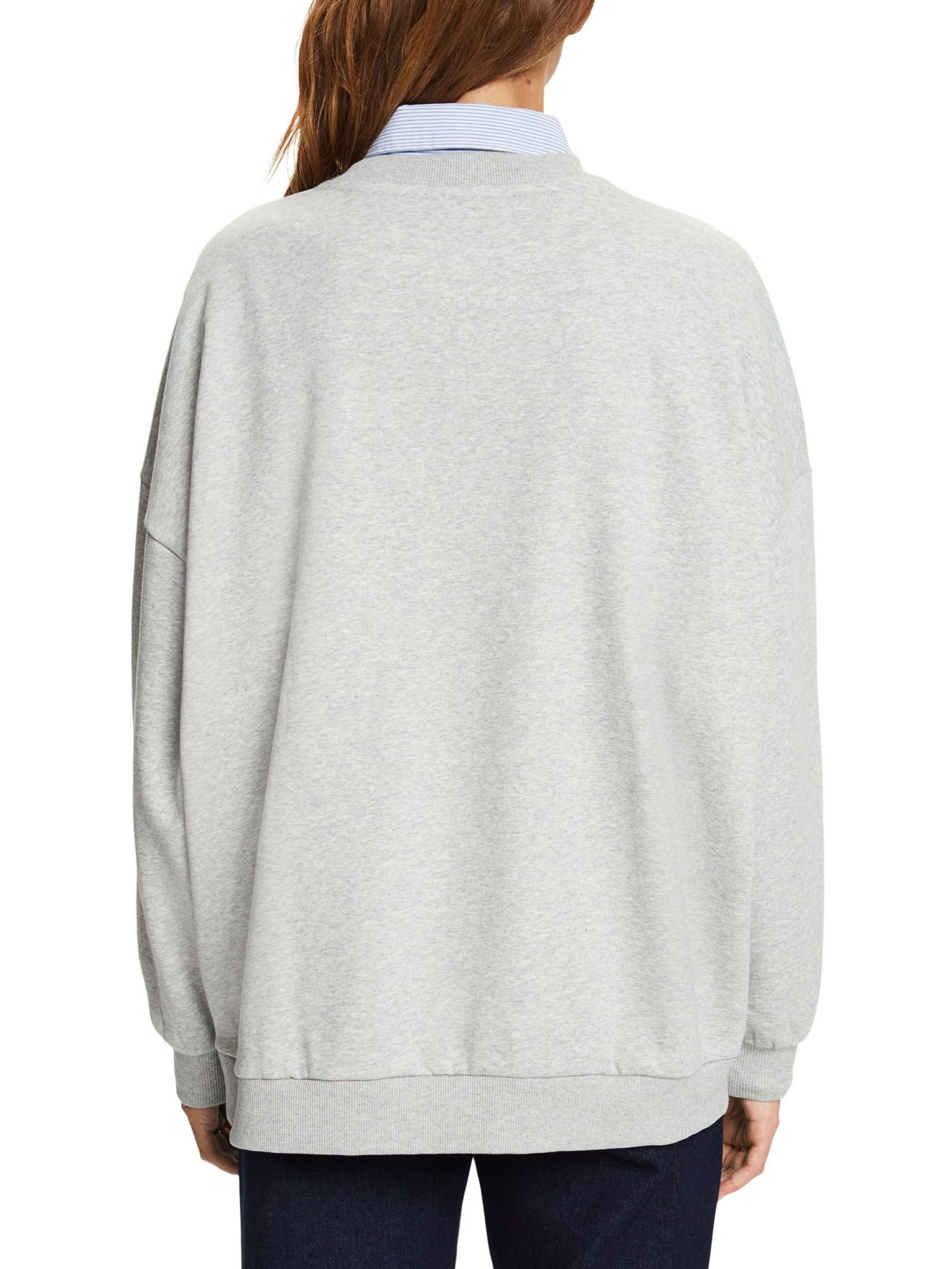 Sweatshirt Esprit aus Logo-Sweatshirt (1-tlg) Fleece