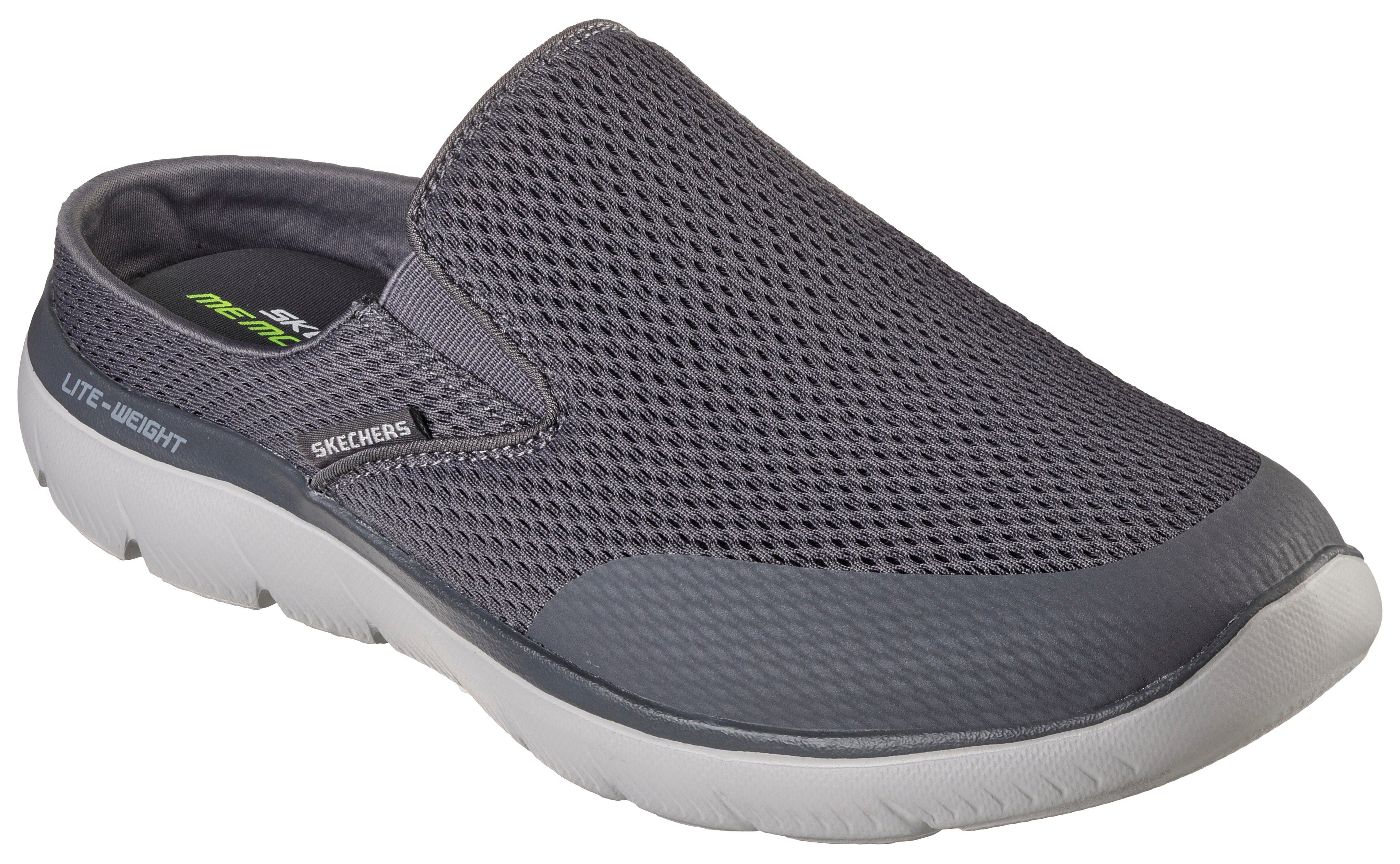 Skechers SUMMITS Clog im sportiven Look grau