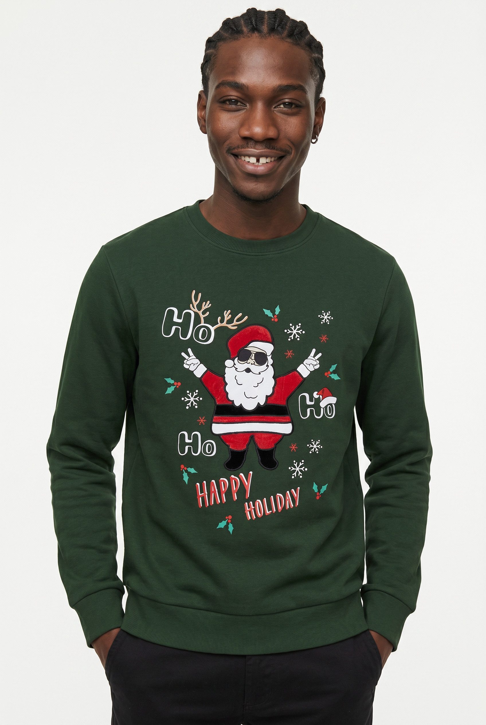 Sweatshirt JJCHRISTMAS SWEAT CREW NECK XMAS