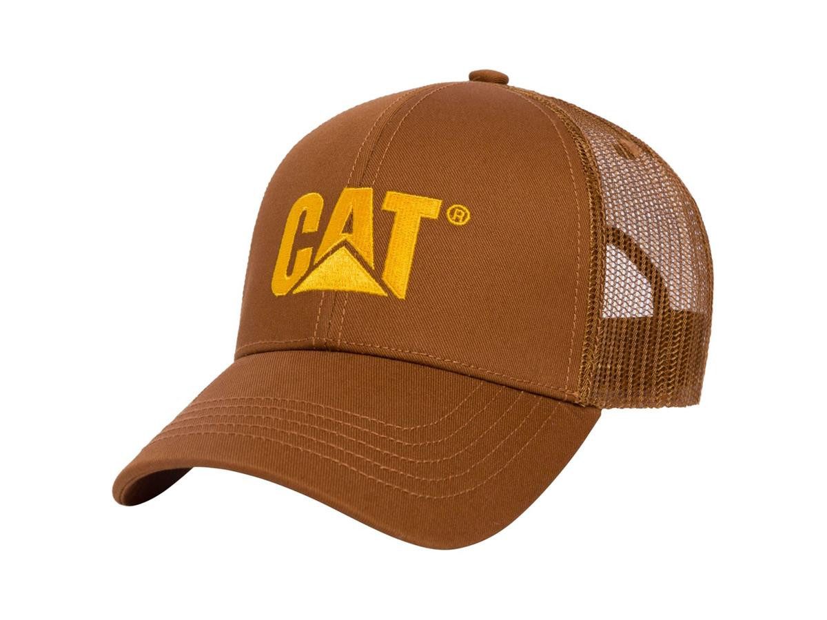CAT Baseball Cap Raised Logo Mesh Individuell verstellbar