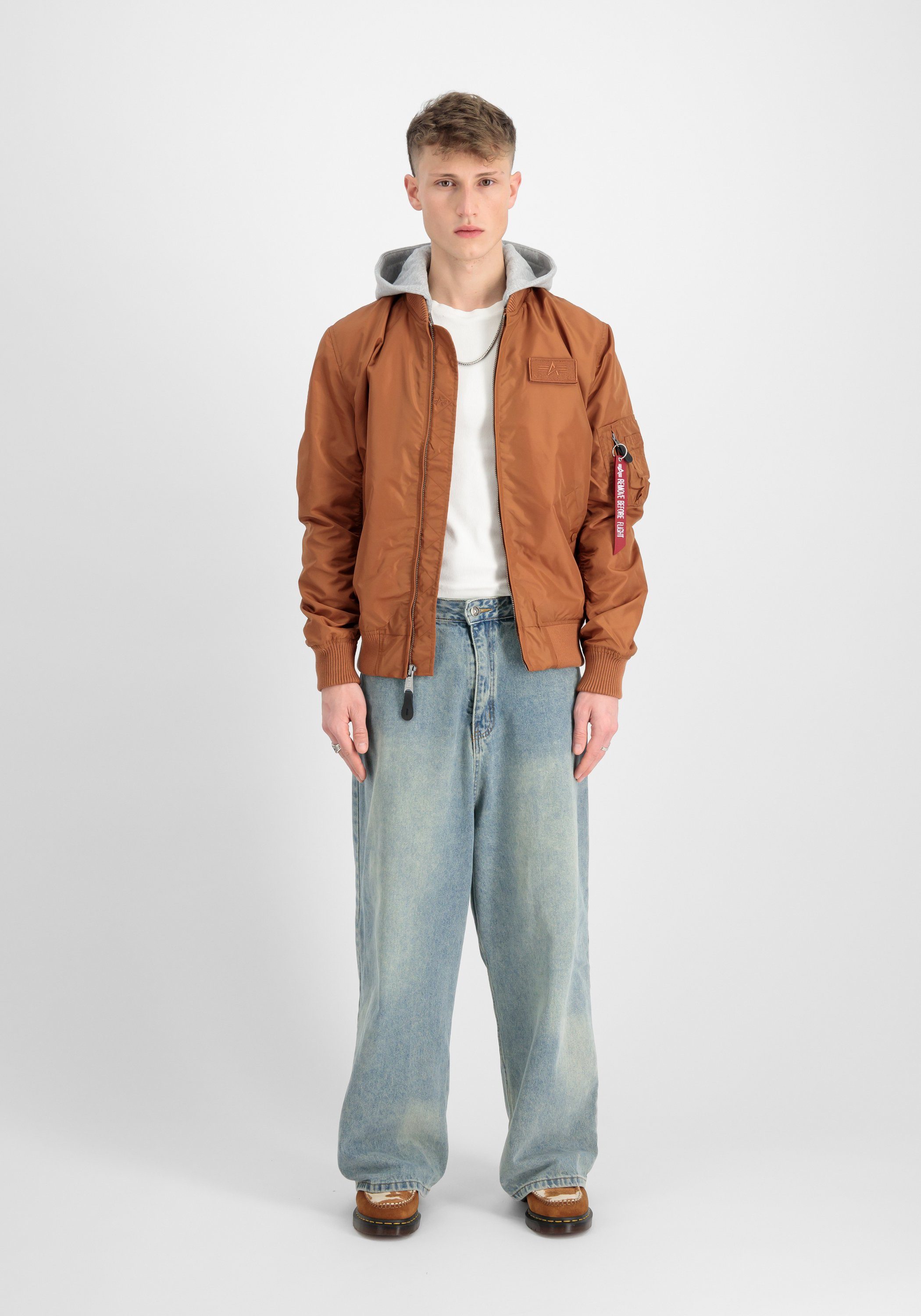 Alpha Industries Bomberjacke MA-1 TT Hood Light günstig online kaufen