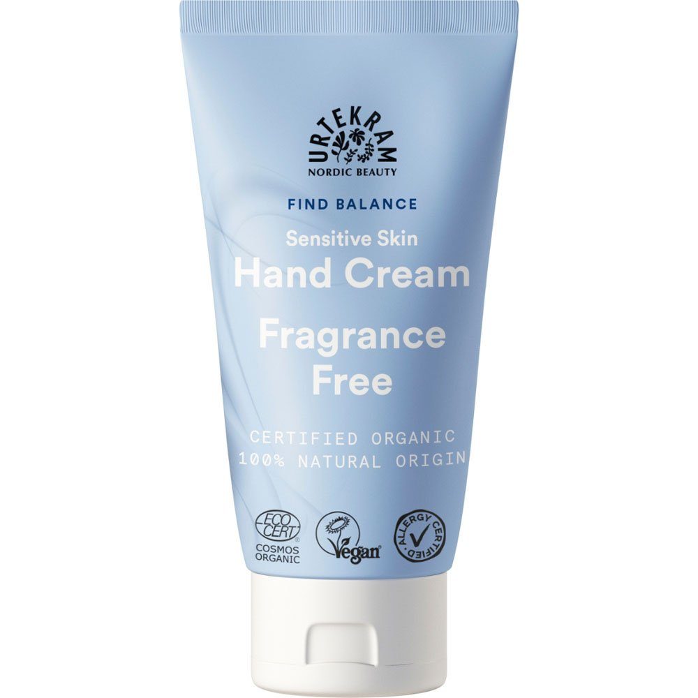 Urtekram Handcreme Fragrance Free, 75 ml
