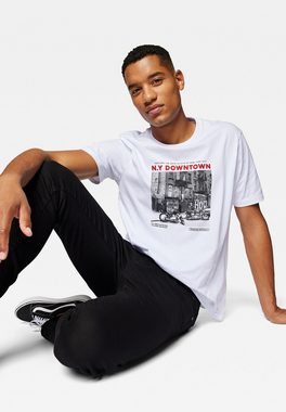 Mavi Rundhalsshirt NY DOWNTOWN TEE Bedrucktes T-Shirt
