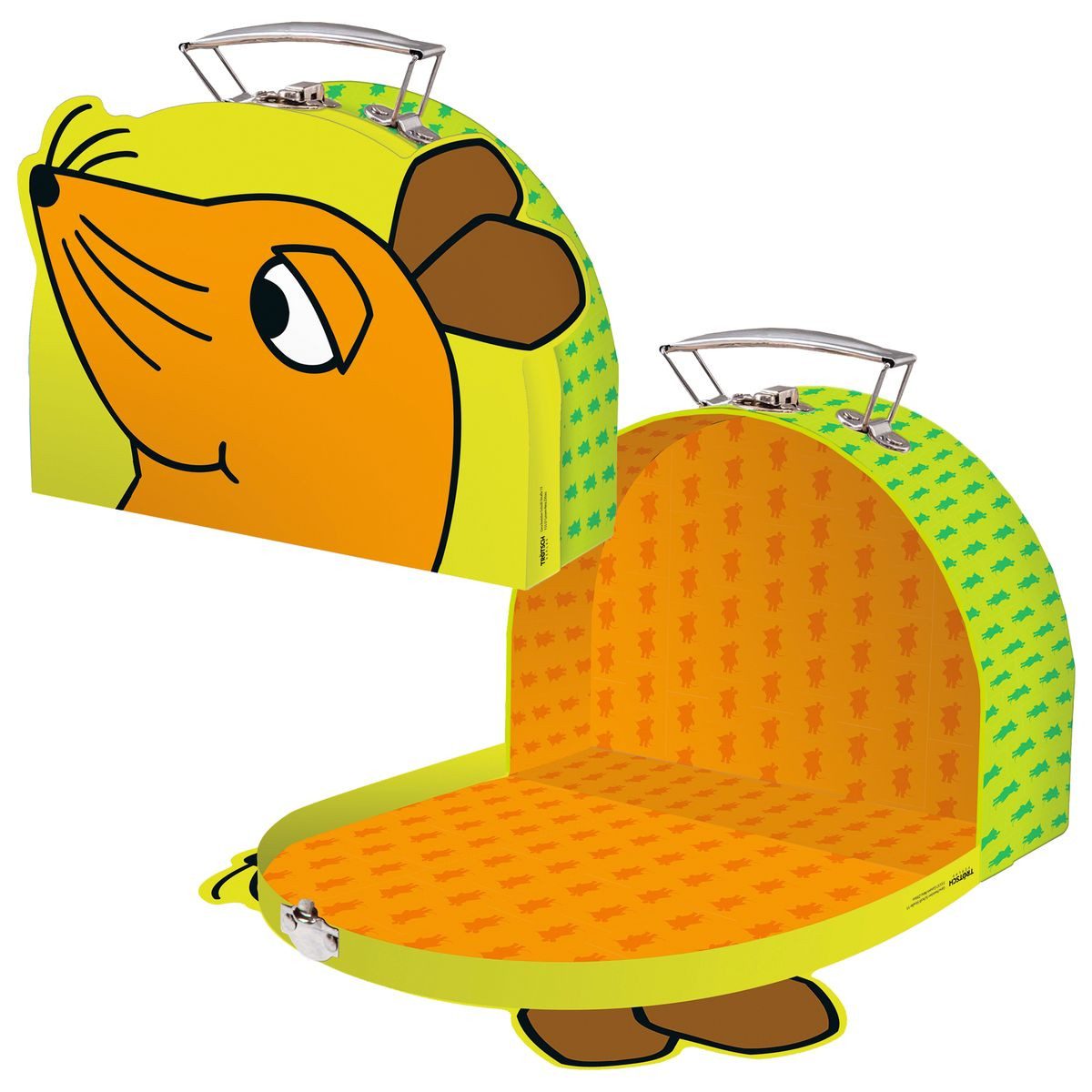 Trötsch Verlag Kinderkoffer TRÖTSCH Kinderkoffer Die Maus formgestanzt 26,4x34,4cm
