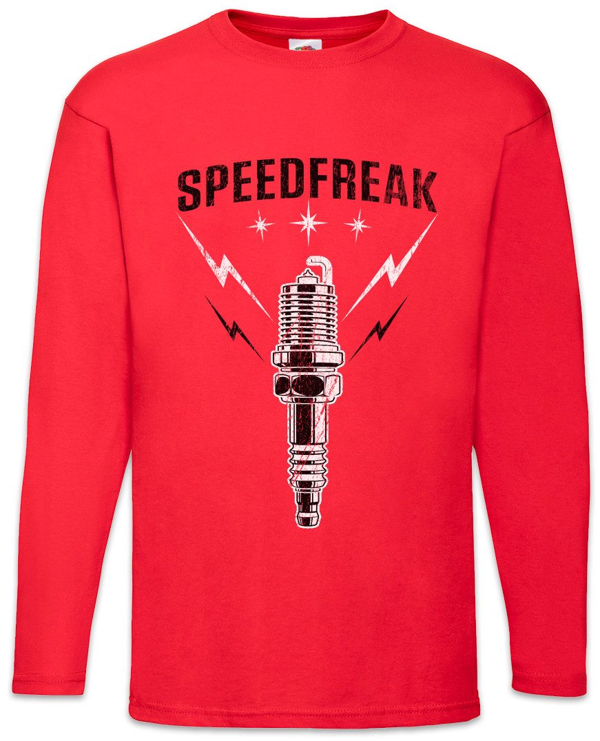 Langarmshirt Speedfreak Langarm T-Shirt Race Racing Car Auto Driver Racer Biker