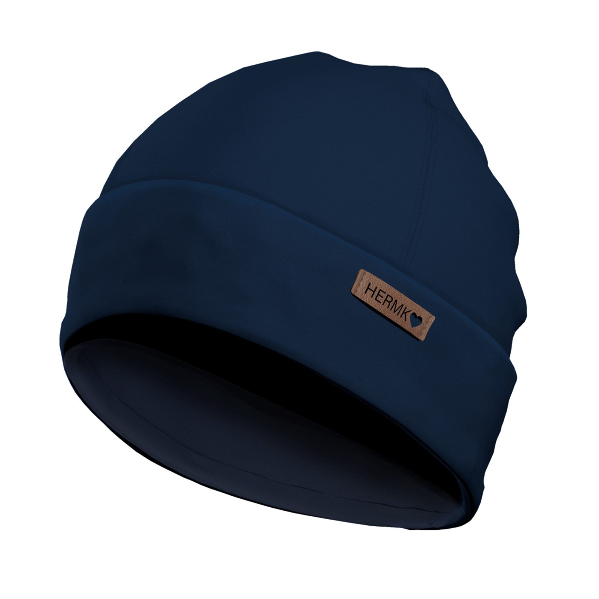 HERMKO Beanie 881910 Mütze für Damen und Herren aus 100% Bio-Baumwolle