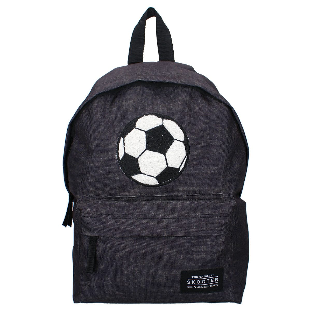 Skooter Rucksack Tasche Blau mit Fronttasche Schulrucksack