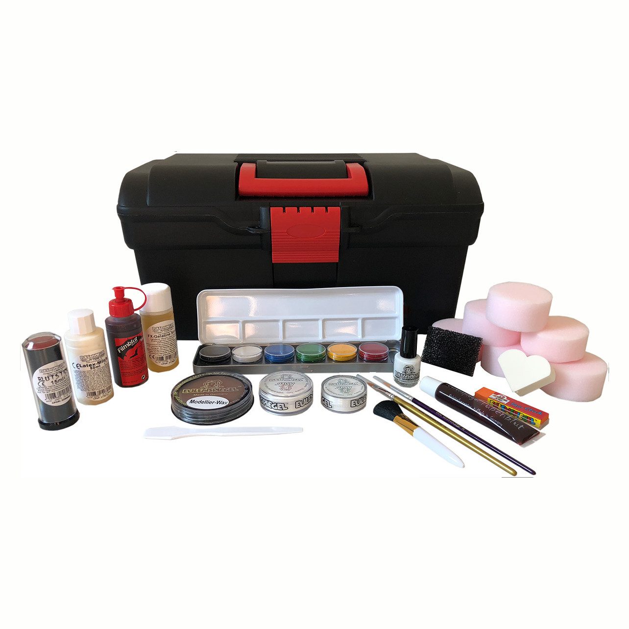 Eulenspiegel Schmink-Koffer Halloween-Schminkkoffer Exklusivs Eulenspiegel günstig online kaufen