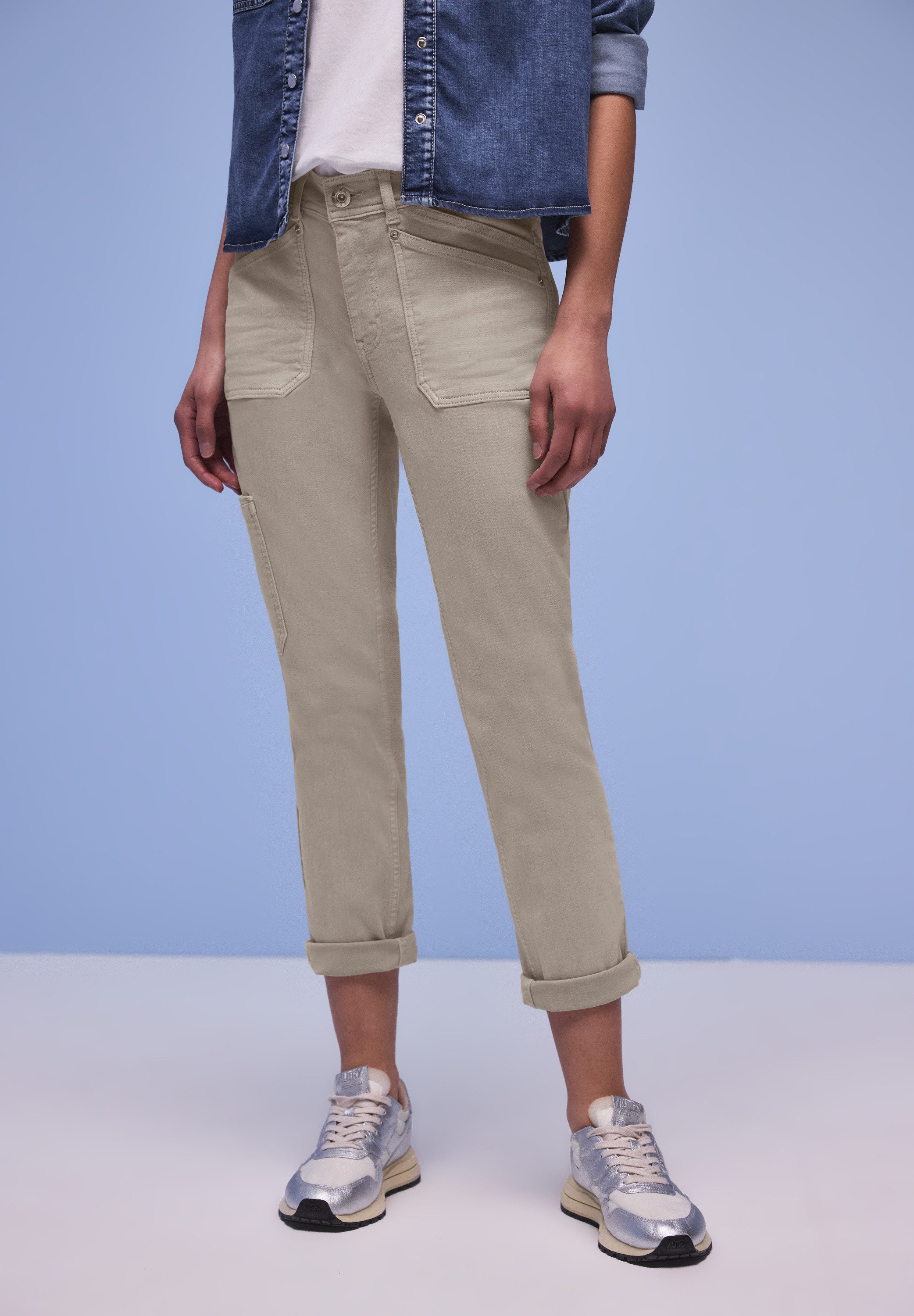 STREET ONE Cargojeans Style Charlie mit Slim Legs und Stretch günstig online kaufen