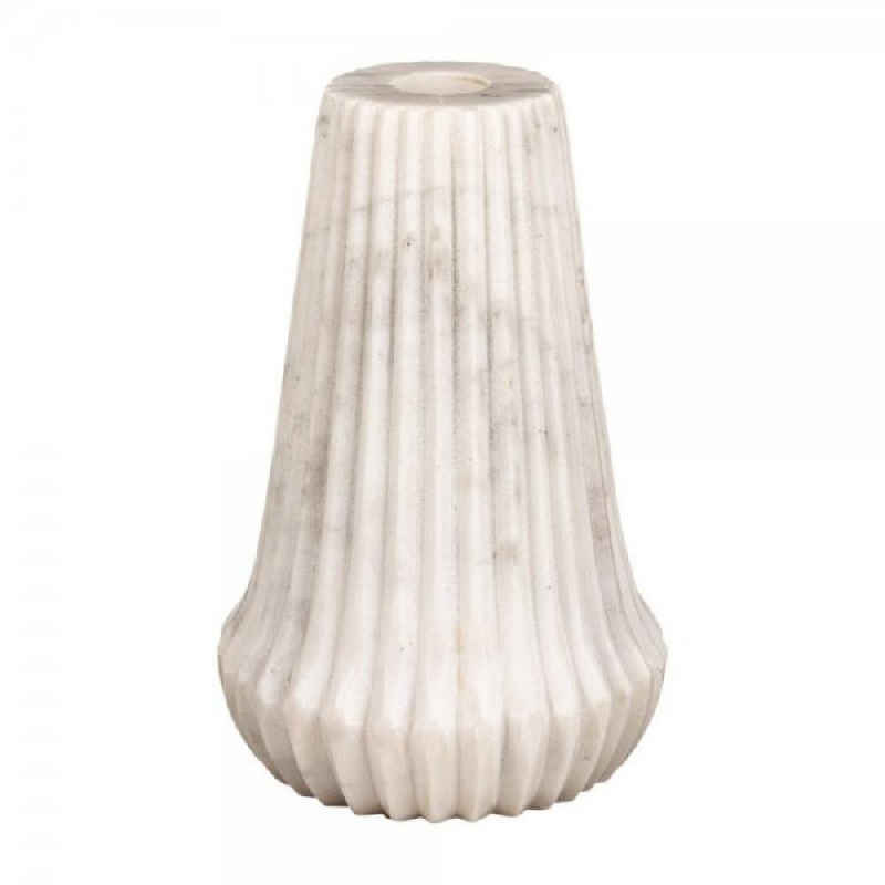 Greengate Kerzenhalter Kerzenhalter Marmor White (16cm)
