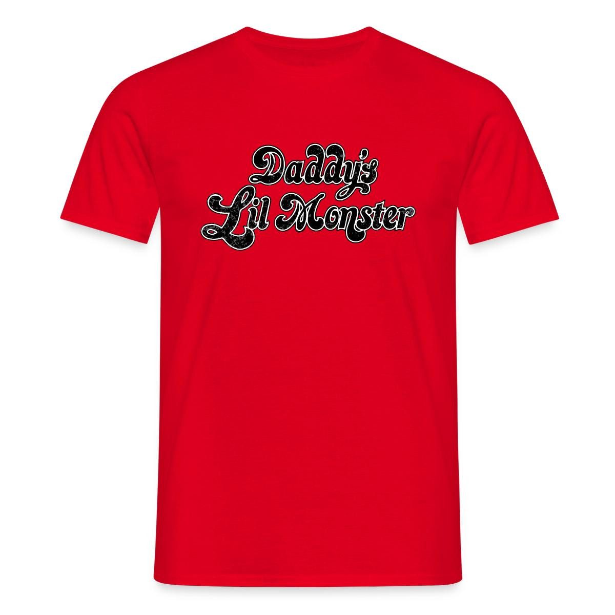 Spreadshirt T-Shirt Harley Quinn Daddy's Lil Monster Männer T-Shirt (1-tlg)